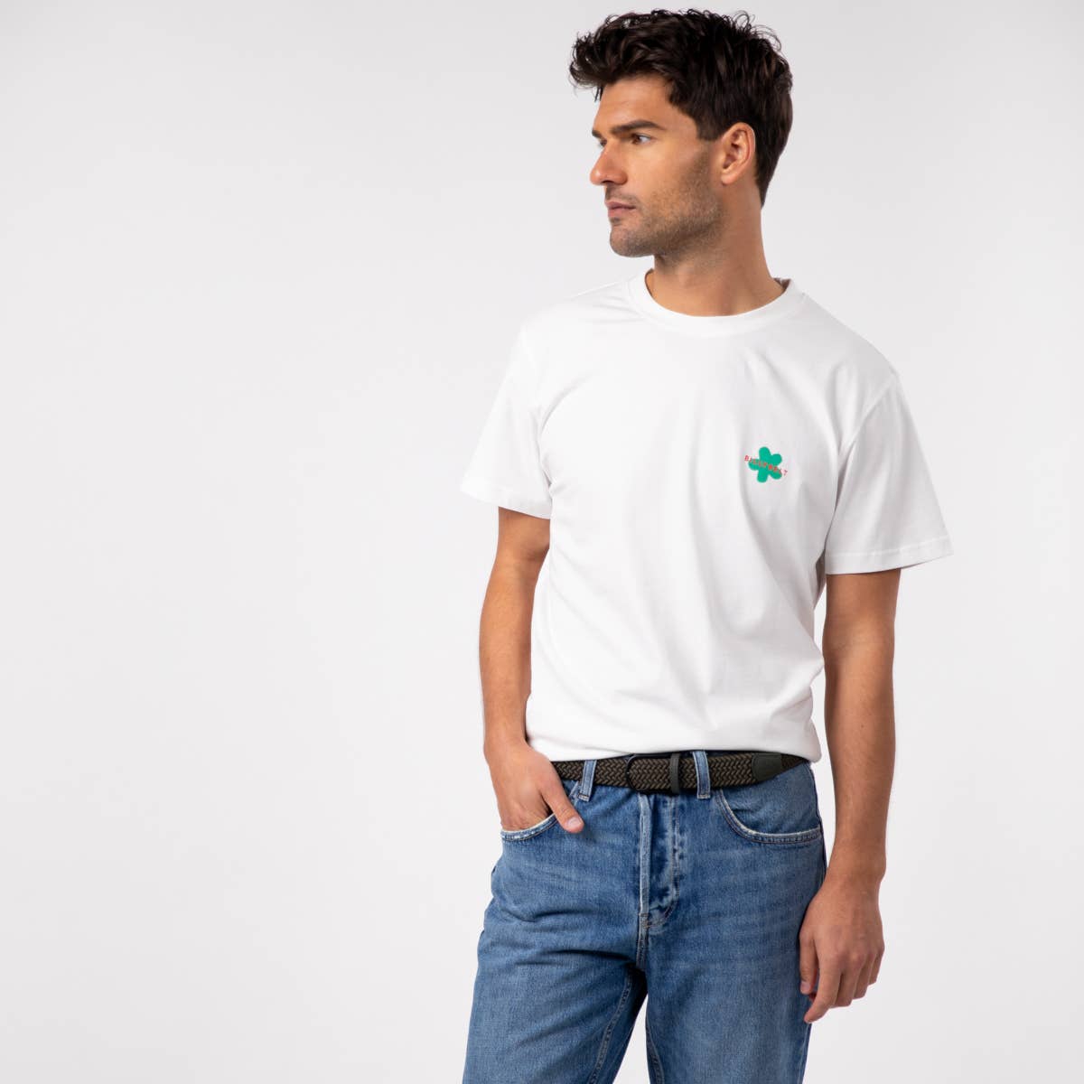 Elastic Braided Belt - Sherwood