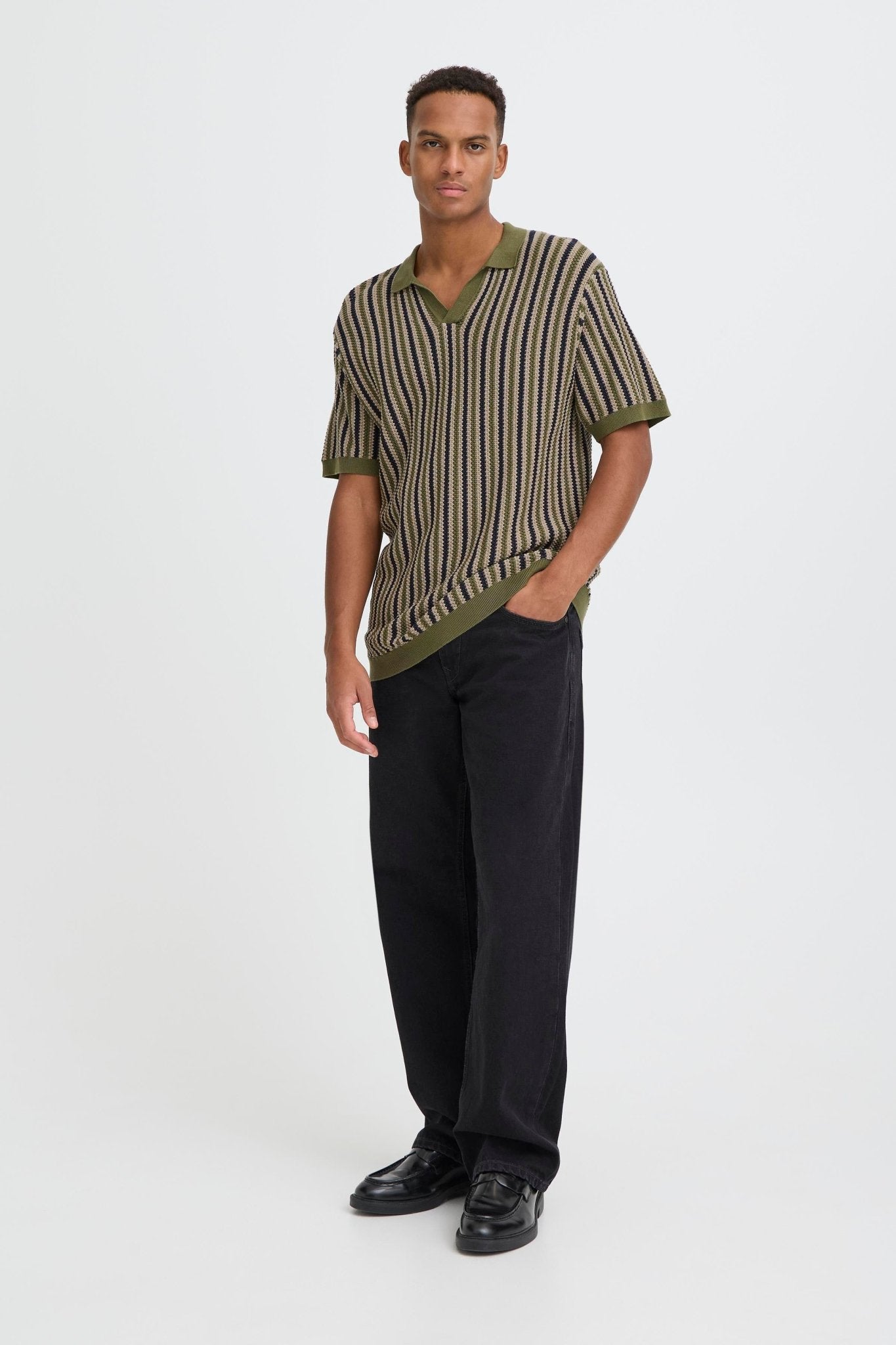 BLEND - BHCARLY POLO KNIT - 20720431 - Boutique Bubbles