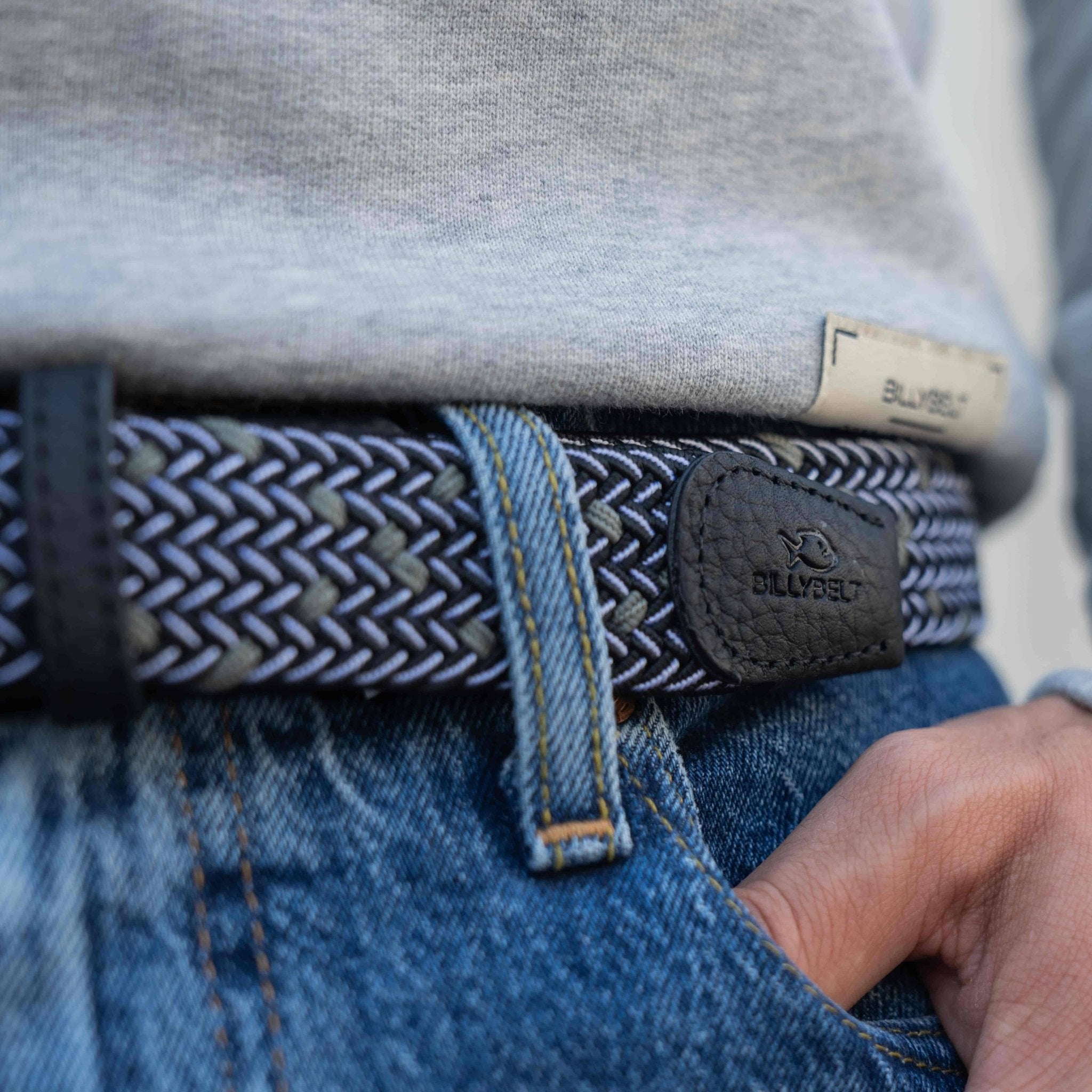 Braided Elastic Belt Kalta - Boutique Bubbles