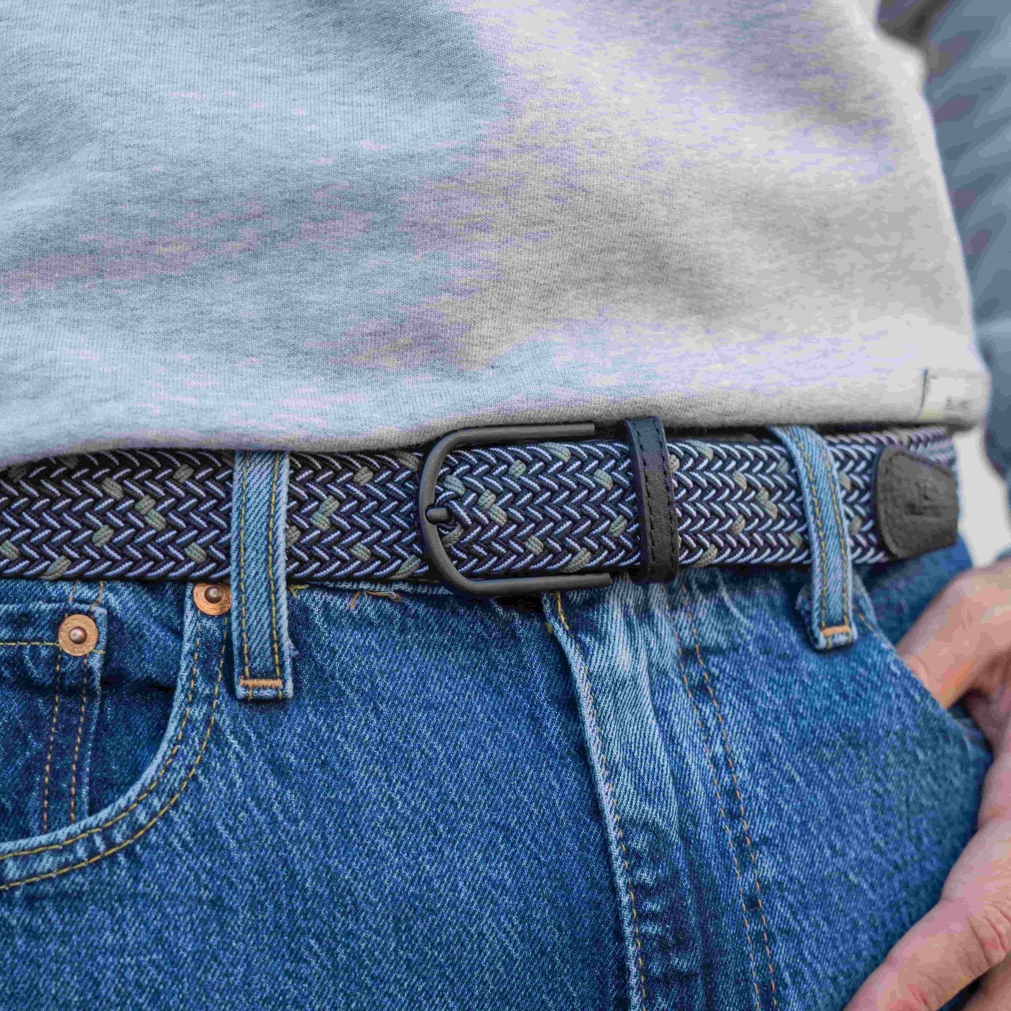Braided Elastic Belt Kalta - Boutique Bubbles