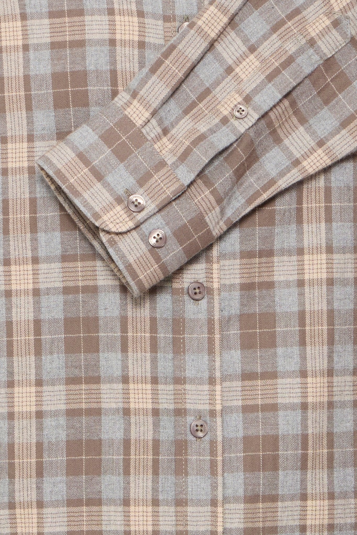 CASUAL FRIDAY - ANTONS 0159 checked brushed shirt - 20505585 - Boutique Bubbles