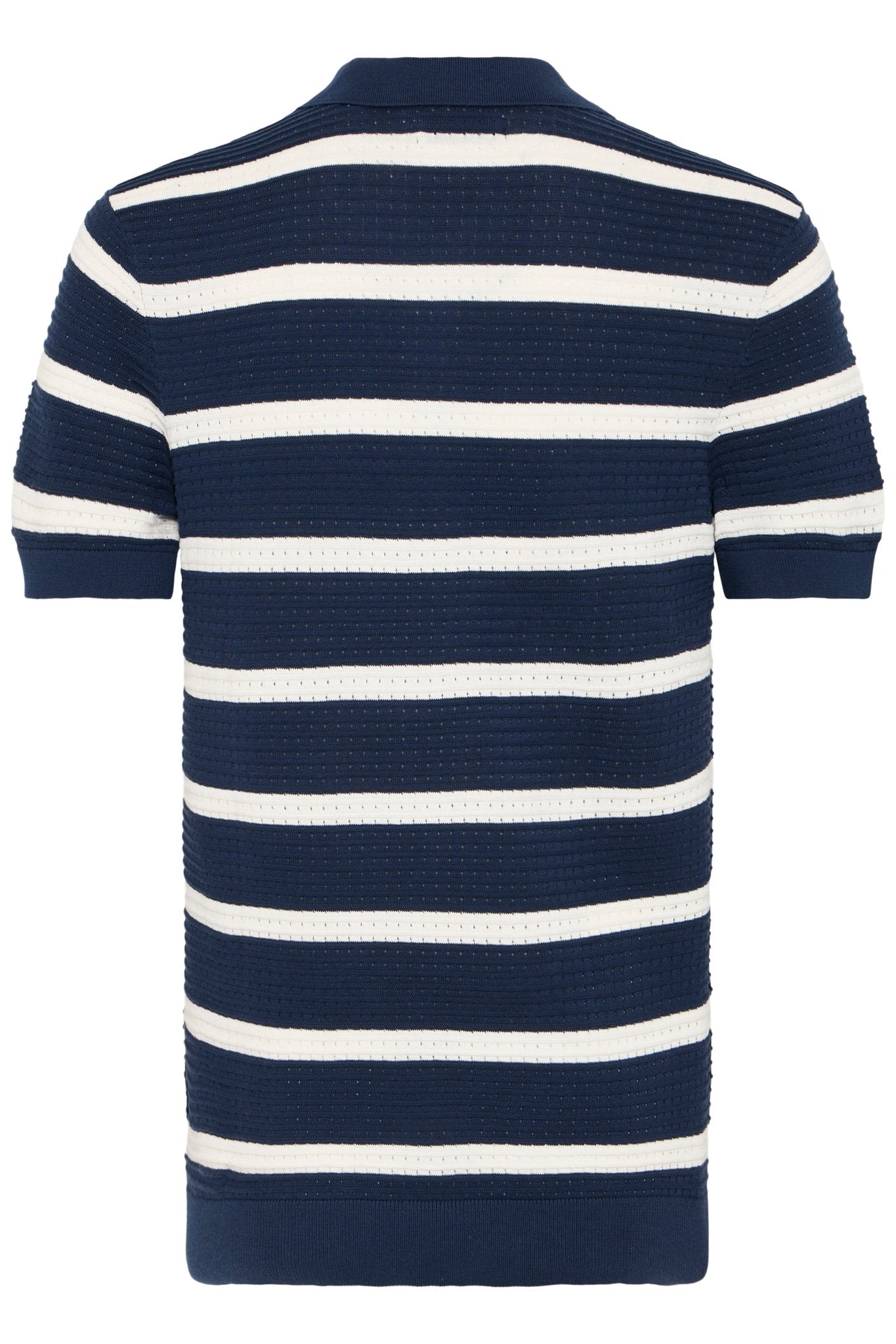 CASUAL FRIDAY - CFDAHLIN SS STRIPED POLO KNIT - 20506175 - Boutique Bubbles