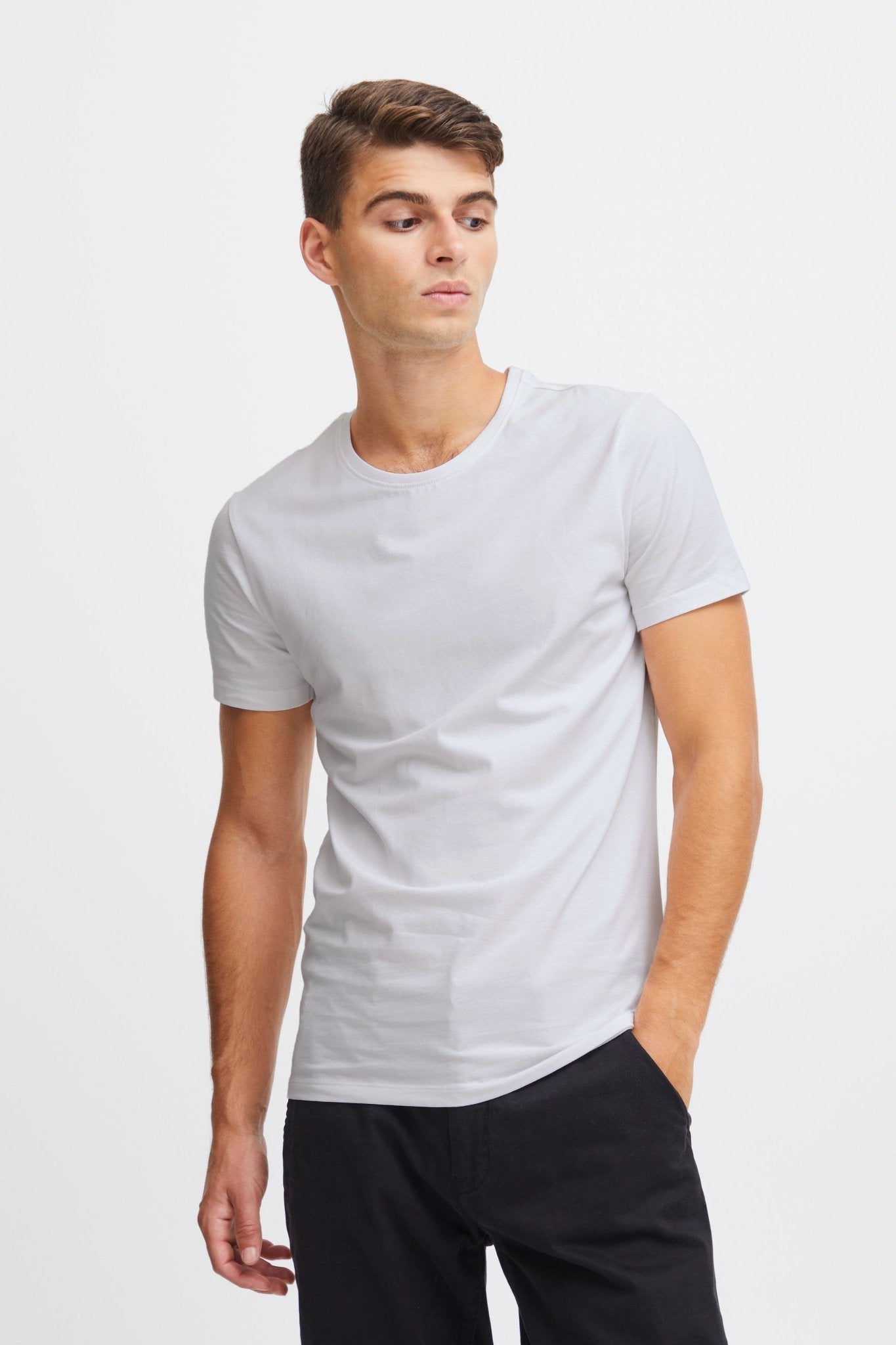 CASUAL FRIDAY - CFDAVIDE crew neck tee - 20503063 - Boutique Bubbles