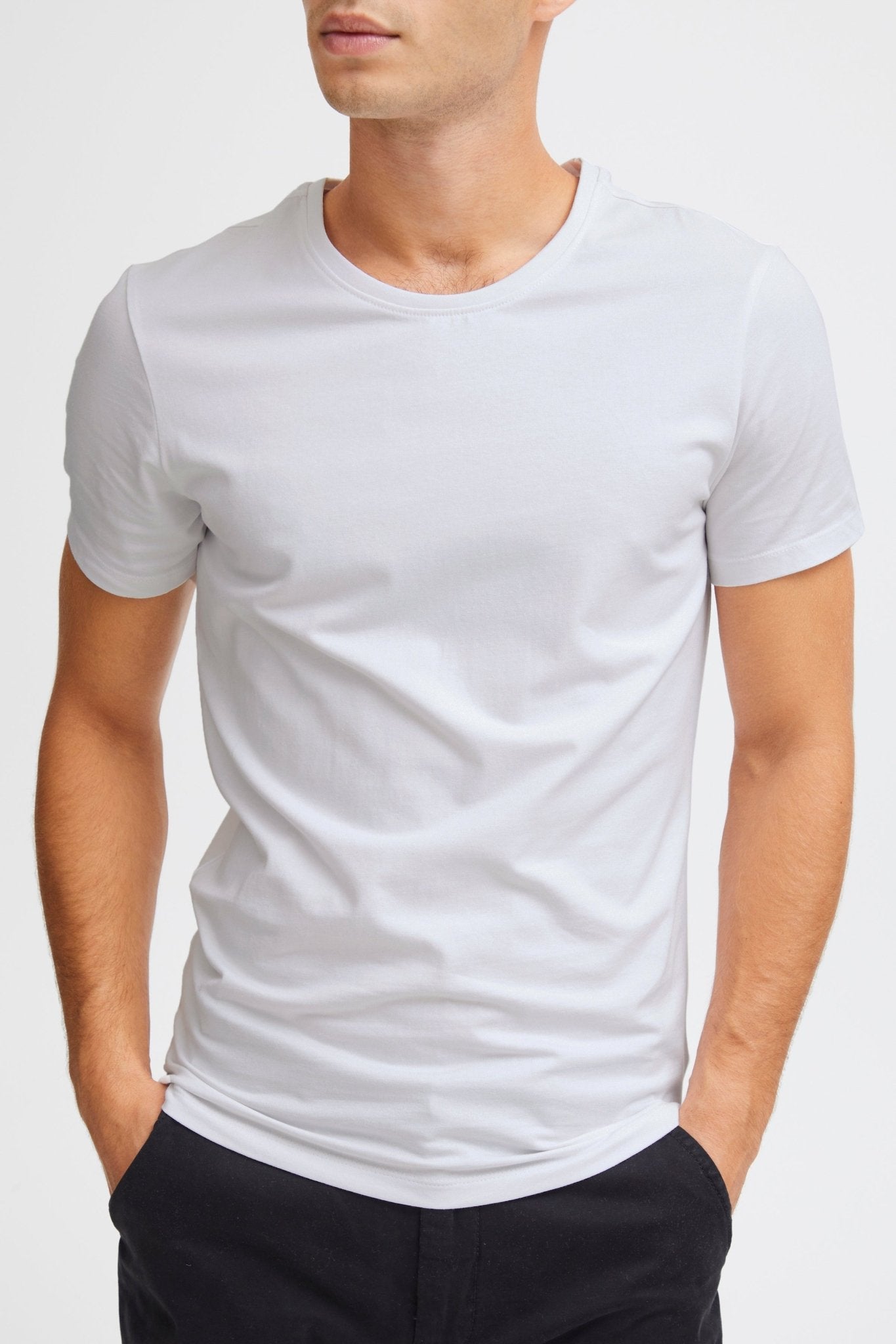 CASUAL FRIDAY - CFDAVIDE crew neck tee - 20503063 - Boutique Bubbles