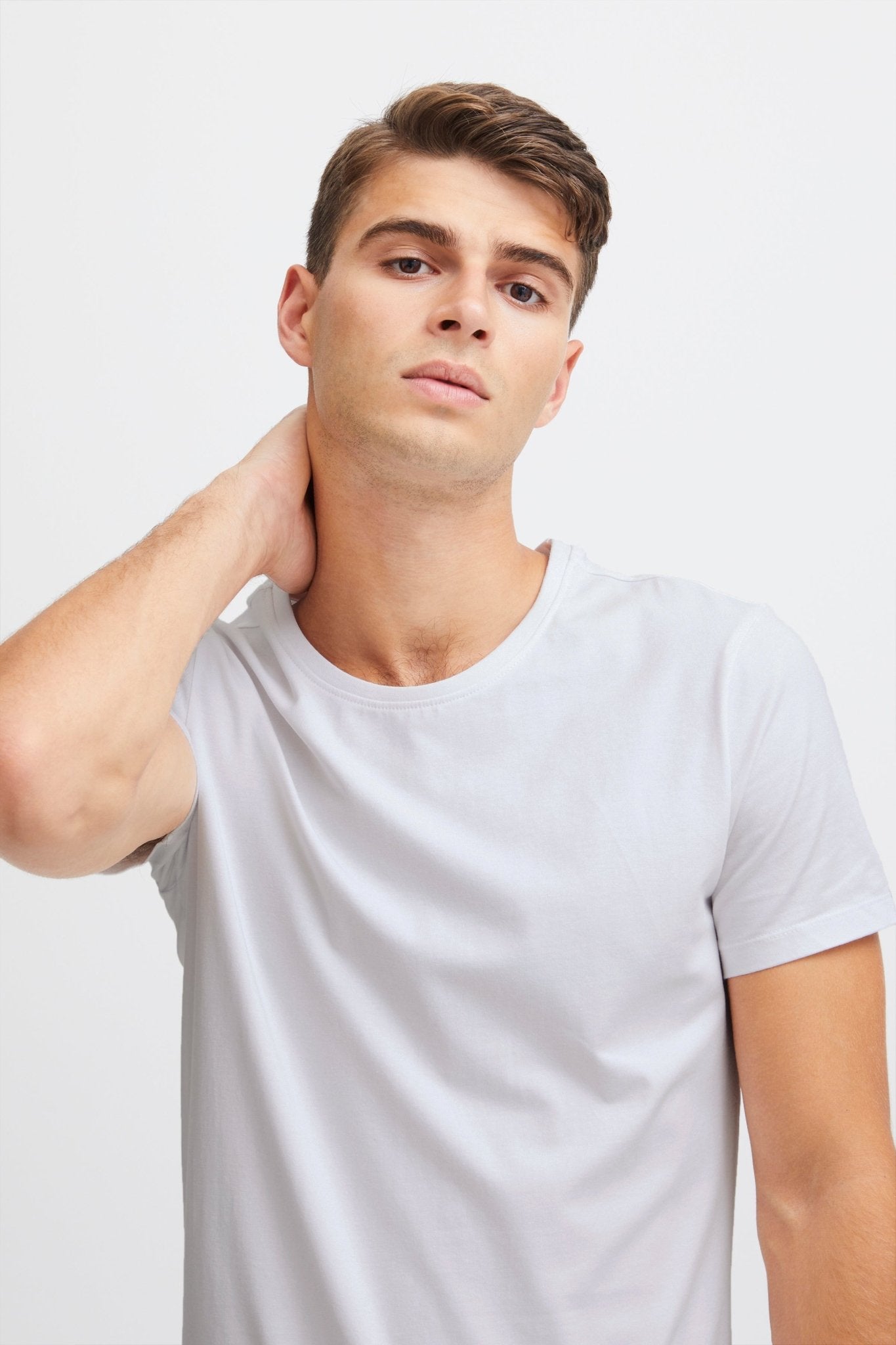 CASUAL FRIDAY - CFDAVIDE crew neck tee - 20503063 - Boutique Bubbles