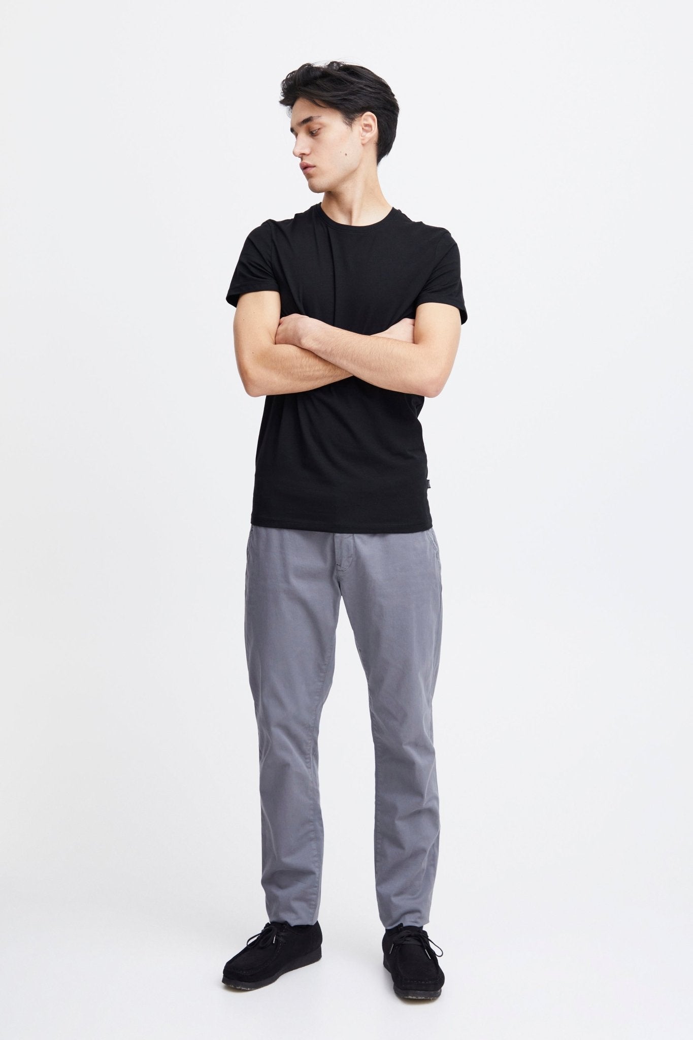 CASUAL FRIDAY - CFDAVIDE crew neck tee - 20503063 - Boutique Bubbles