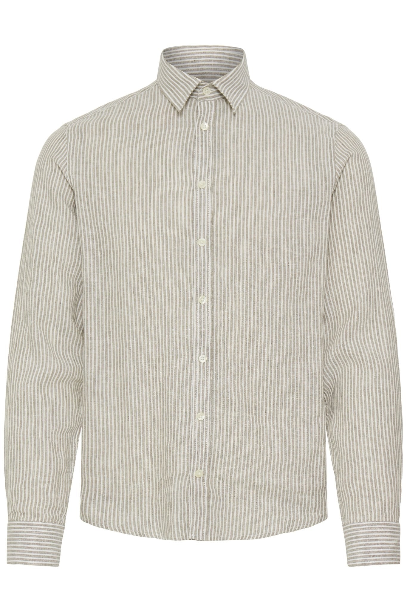CASUAL FRIDAY - CFESTRUP LS LINEN MIX SHIRT - 20506256 - Boutique Bubbles
