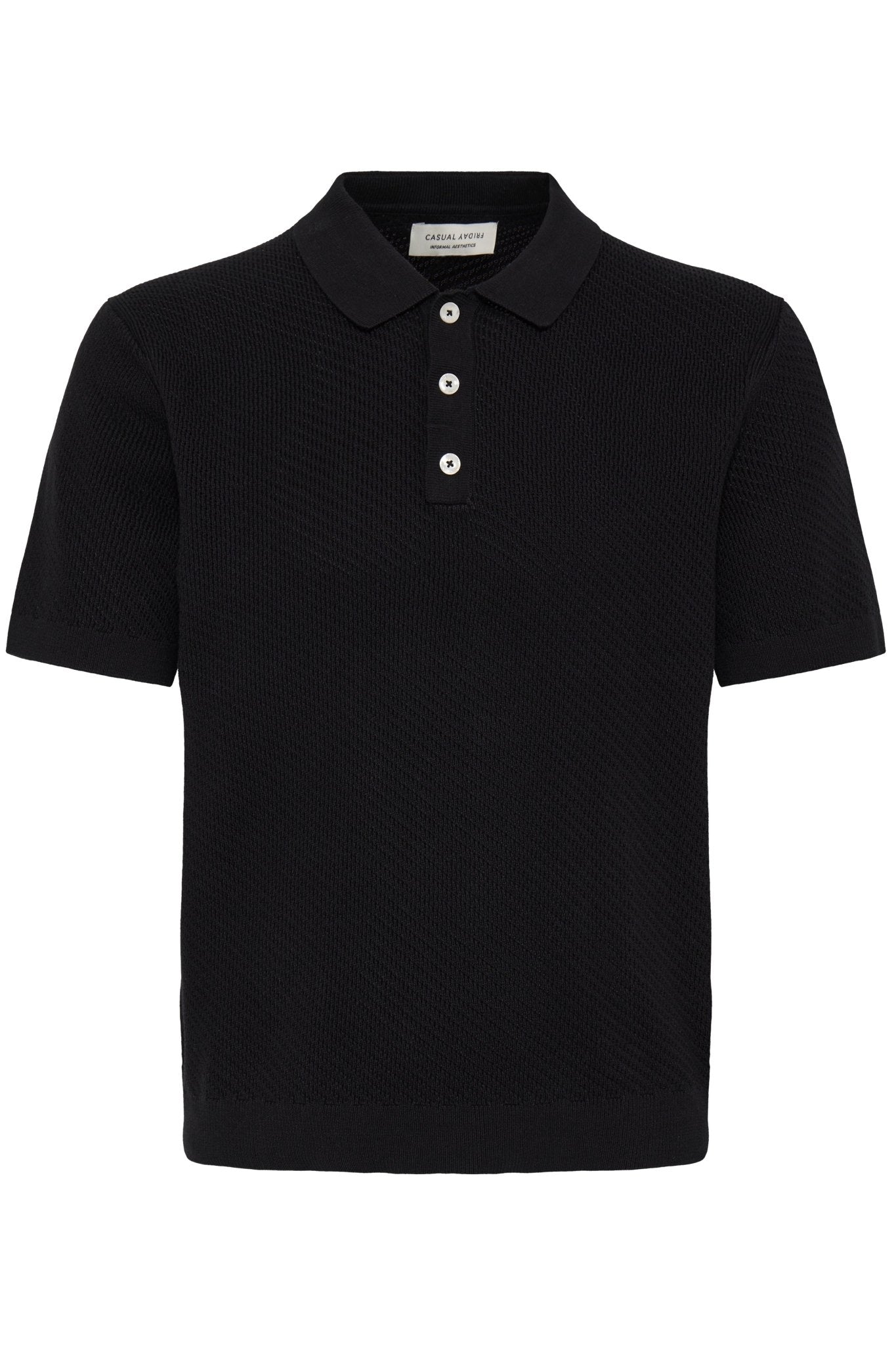 CASUAL FRIDAY - CFISAKSSON SS POLO KNIT - 20506172 - Boutique Bubbles