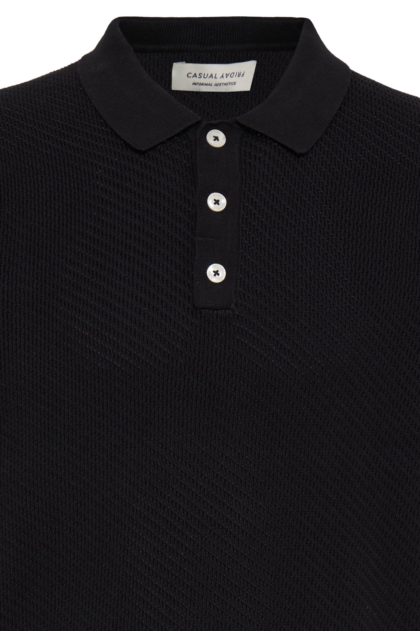 CASUAL FRIDAY - CFISAKSSON SS POLO KNIT - 20506172 - Boutique Bubbles