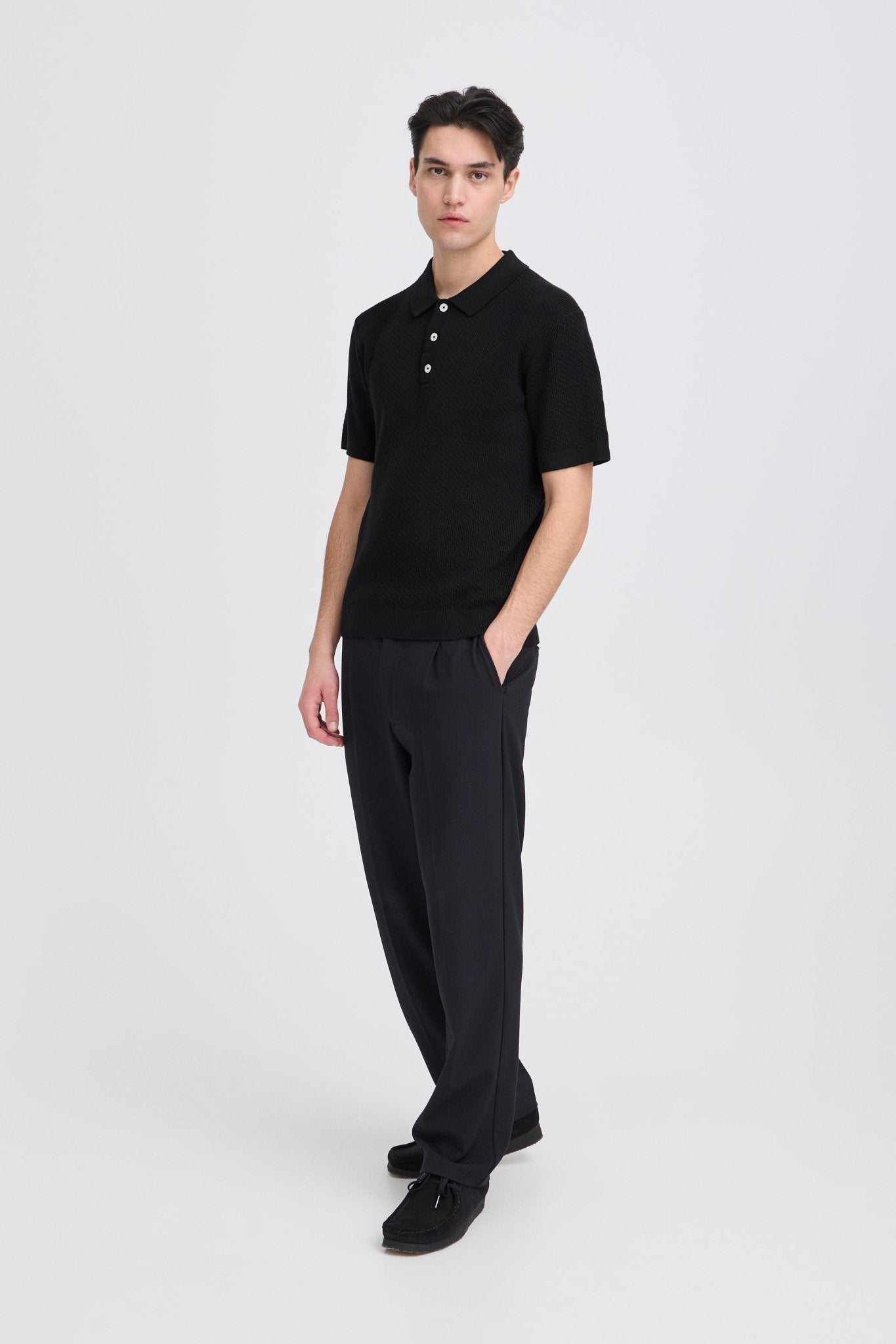 CASUAL FRIDAY - CFISAKSSON SS POLO KNIT - 20506172 - Boutique Bubbles