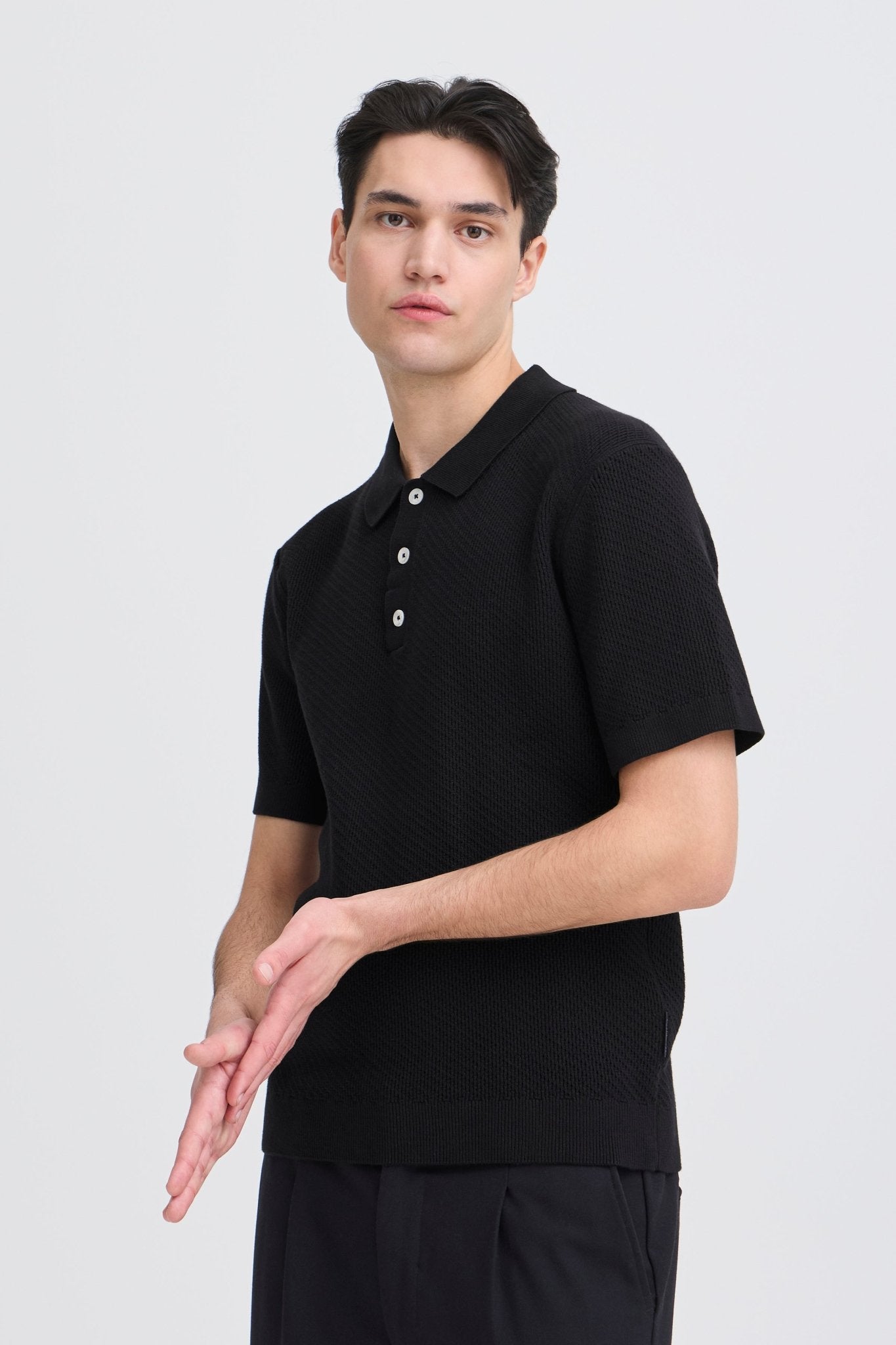 CASUAL FRIDAY - CFISAKSSON SS POLO KNIT - 20506172 - Boutique Bubbles