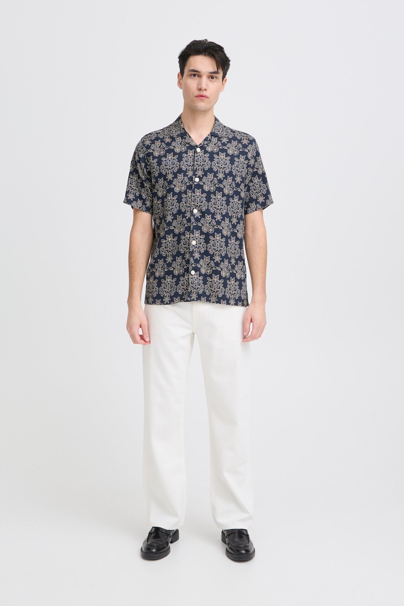 CASUAL FRIDAY - CFLINDAHL AOP RESORT SHIRT - 20506157 - Boutique Bubbles
