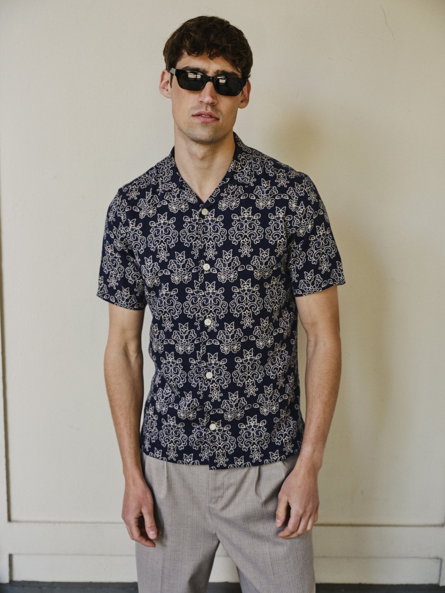 CASUAL FRIDAY - CFLINDAHL AOP RESORT SHIRT - 20506157 - Boutique Bubbles