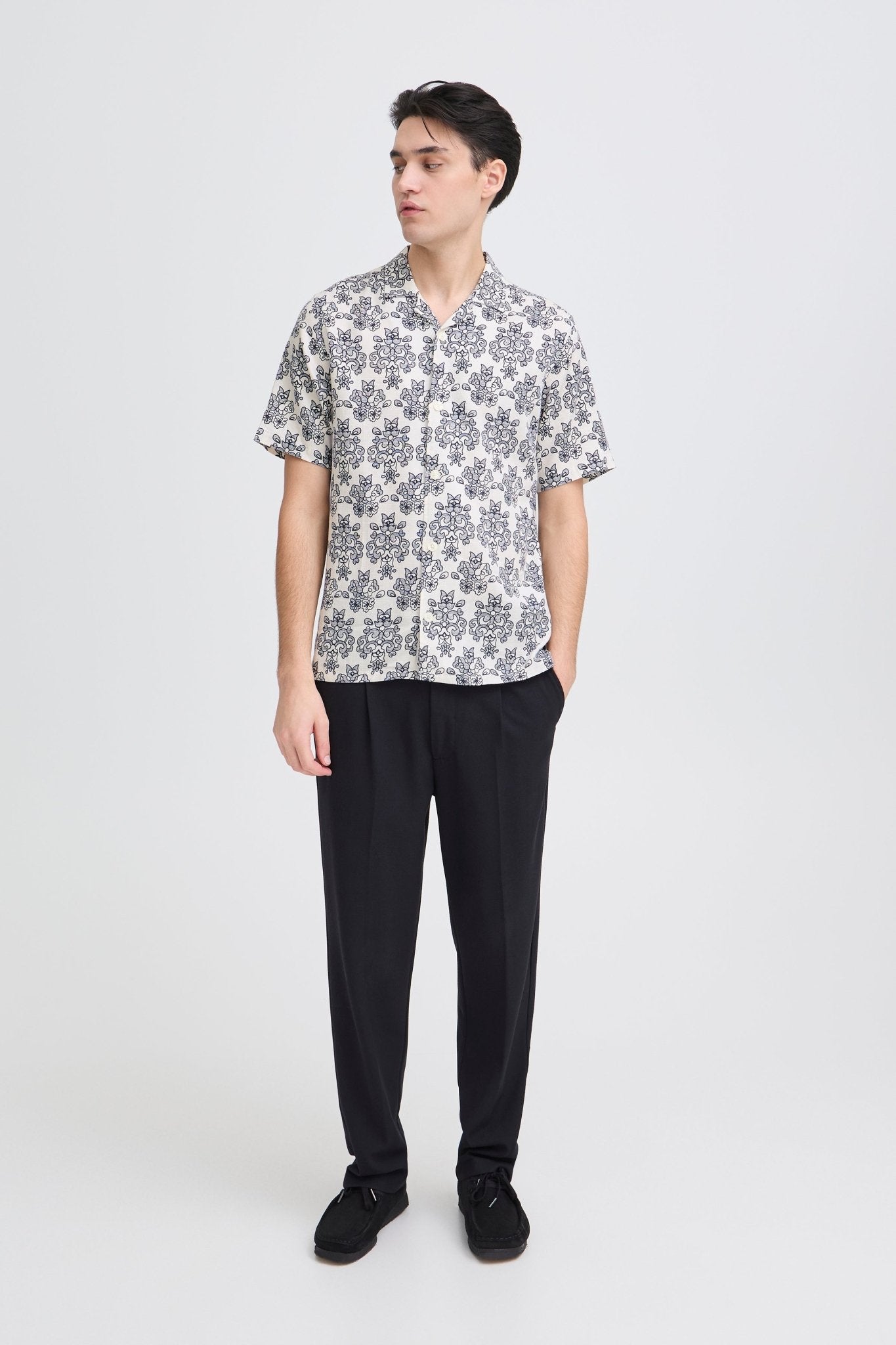 CASUAL FRIDAY - CFLINDAHL AOP RESORT SHIRT - 20506157 - Boutique Bubbles