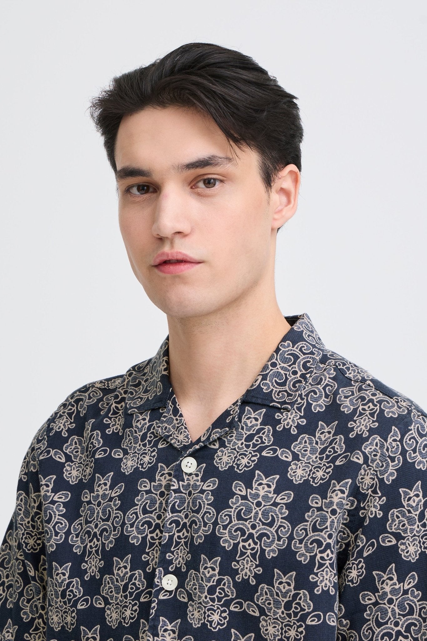 CASUAL FRIDAY - CFLINDAHL AOP RESORT SHIRT - 20506157 - Boutique Bubbles