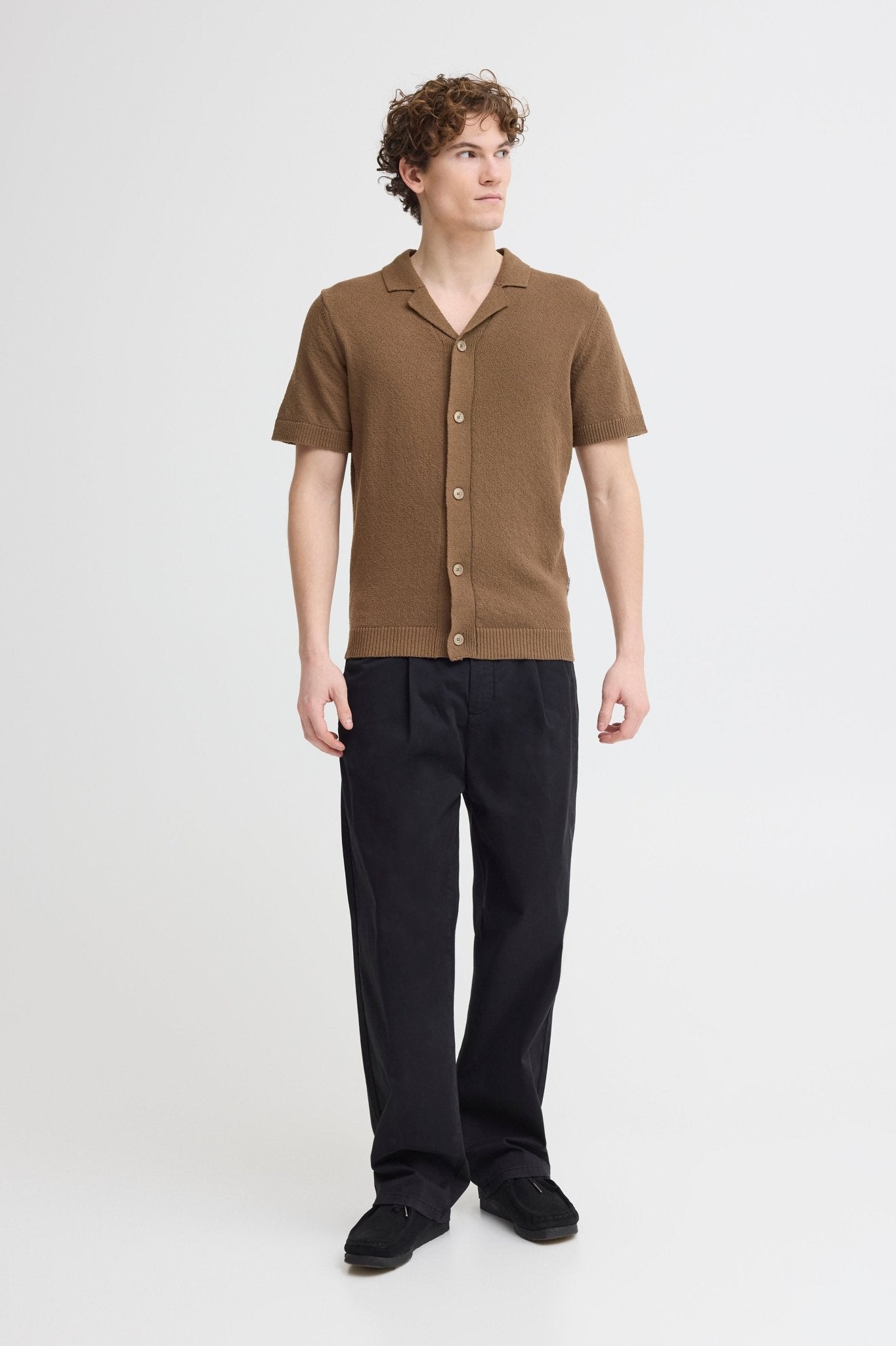 CASUAL FRIDAY - CFLINDHOLM SS RESORT KNIT - 20506174 - Boutique Bubbles