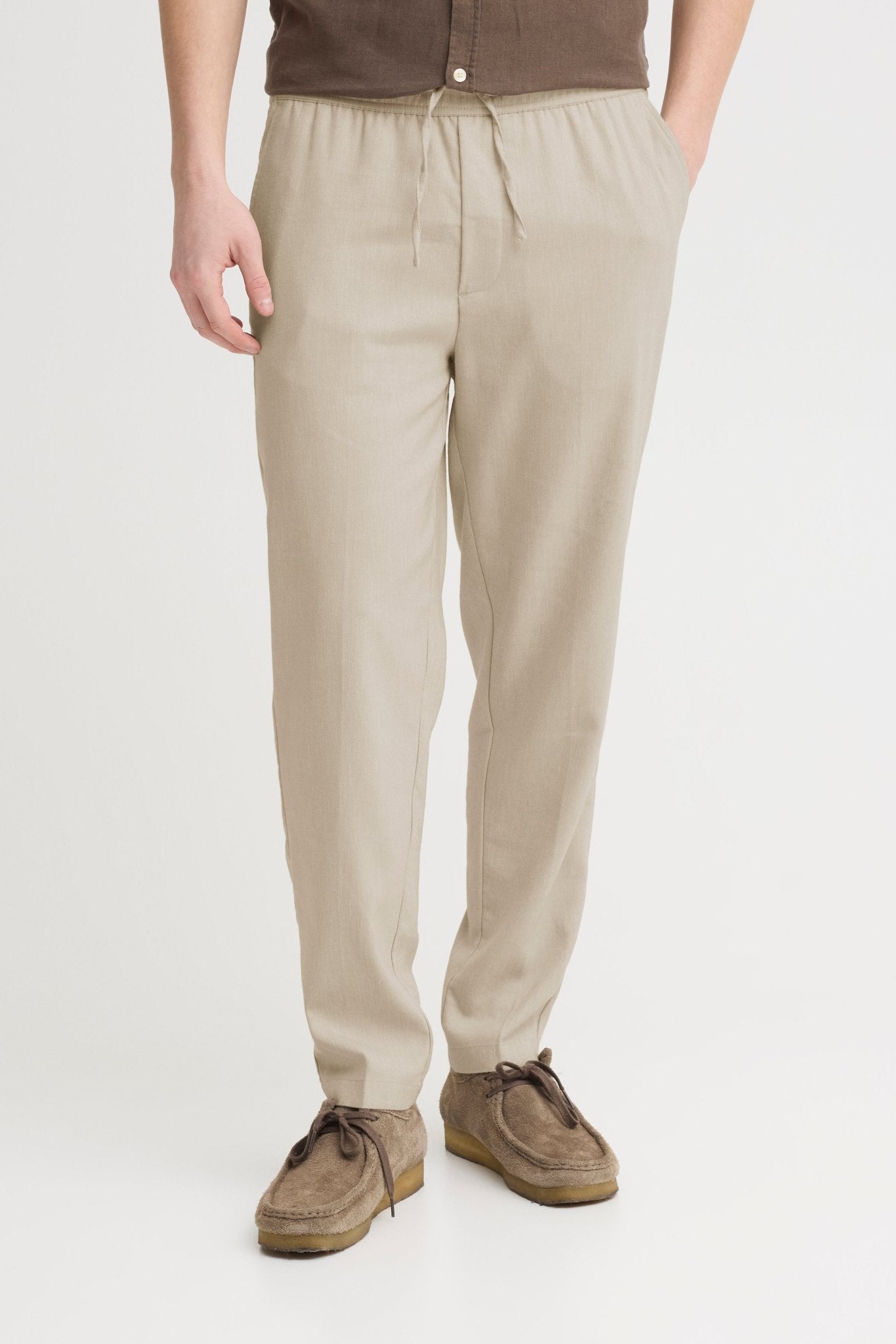 CASUAL FRIDAY - CFPILOU 0262 LINEN MIX PANTS - 20506226 - Boutique Bubbles