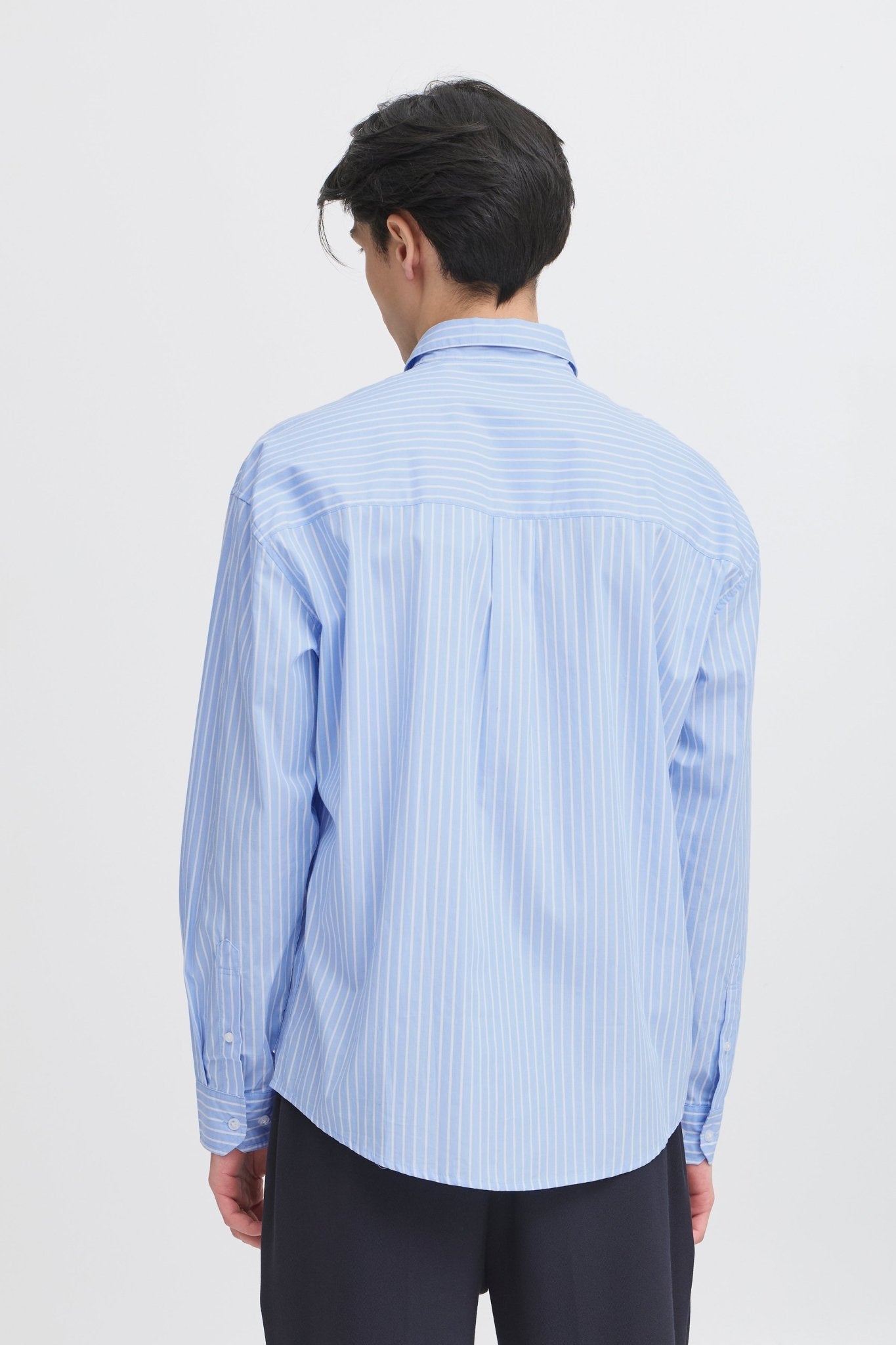 CASUAL FRIDAY - CFSIXTEN Long - sleeve wide striped shirt - 20505571 - Boutique Bubbles