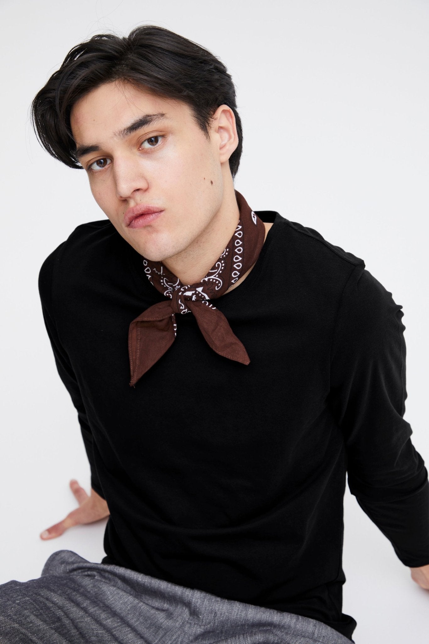 CASUAL FRIDAY - CFTHEO LS tee - 20503726 - Boutique Bubbles