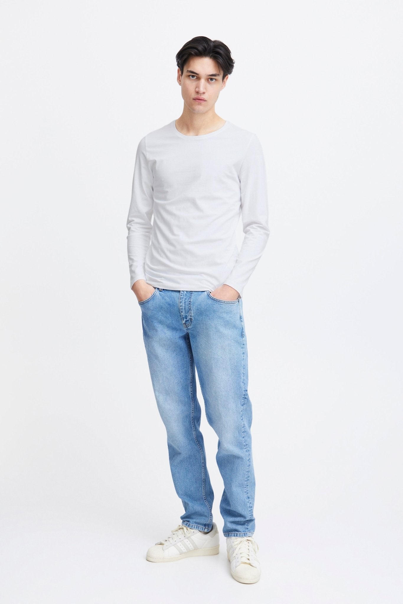 CASUAL FRIDAY - CFTHEO LS tee - 20503726 - Boutique Bubbles