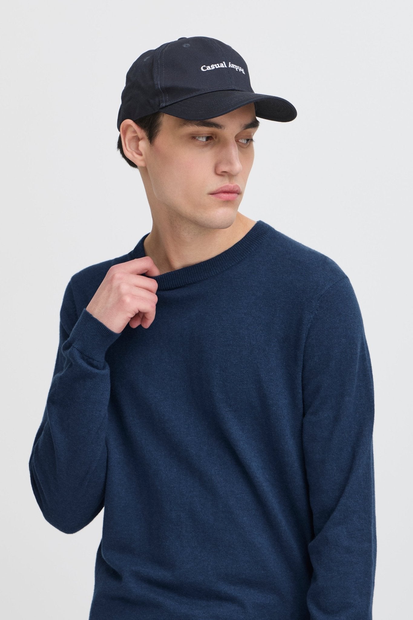 CASUAL FRIDAY - HALFDAN 0226 crew neck knit - 20505603 - Boutique Bubbles