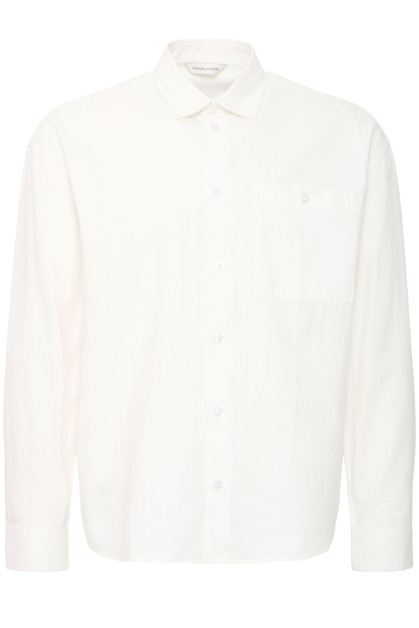 CASUAL FRIDAY - LOWE LS cotton twill shirt - 20505573 - Boutique Bubbles