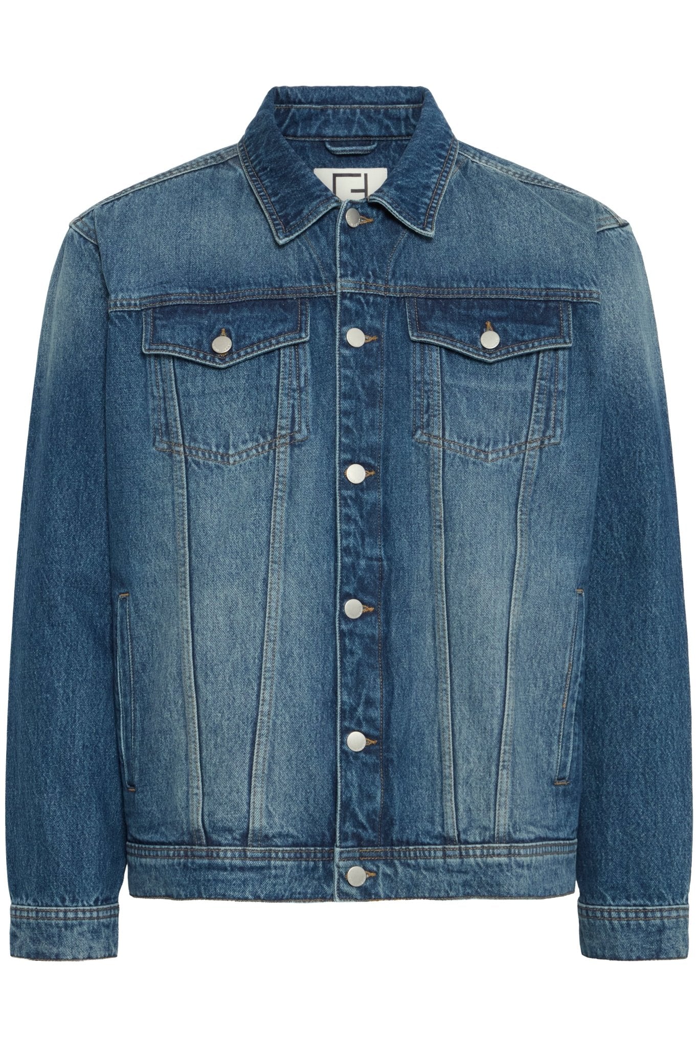 CASUAL FRIDAY - MAXEMIL0222 relaxed denim jacket - 20505563 - Boutique Bubbles