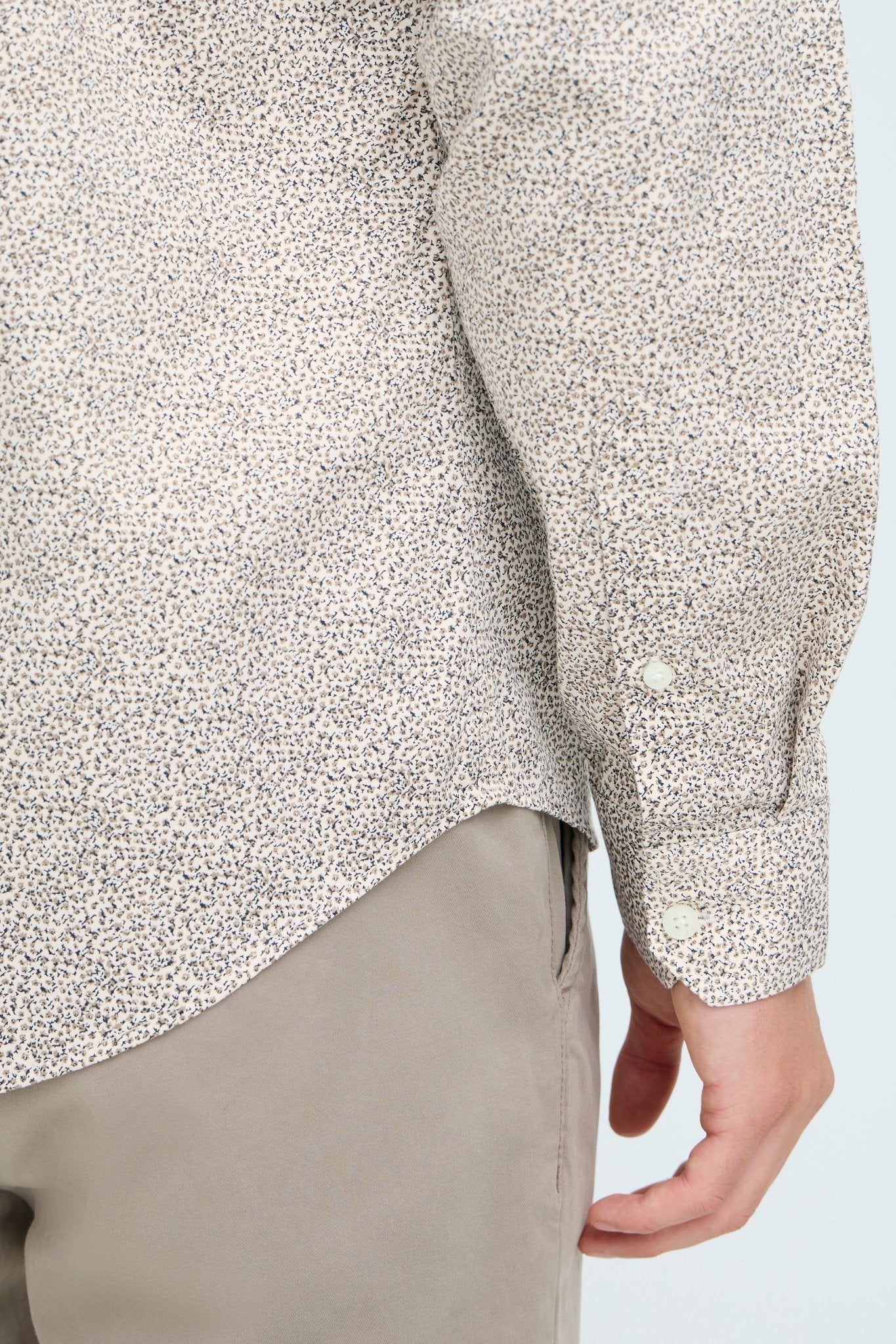 CASUAL FRIDAY - NILO LS AOP floral shirt - 20505589 - Boutique Bubbles