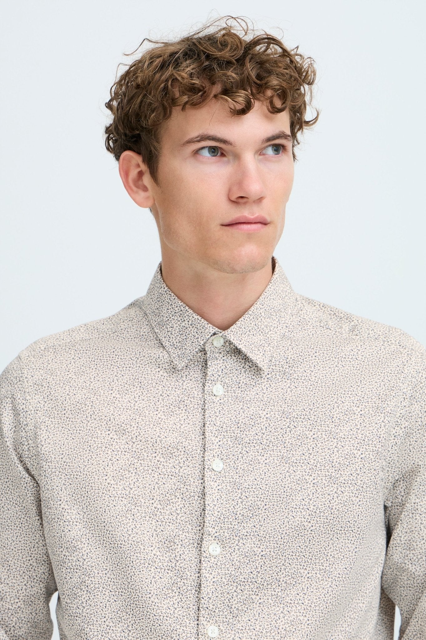 CASUAL FRIDAY - NILO LS AOP floral shirt - 20505589 - Boutique Bubbles