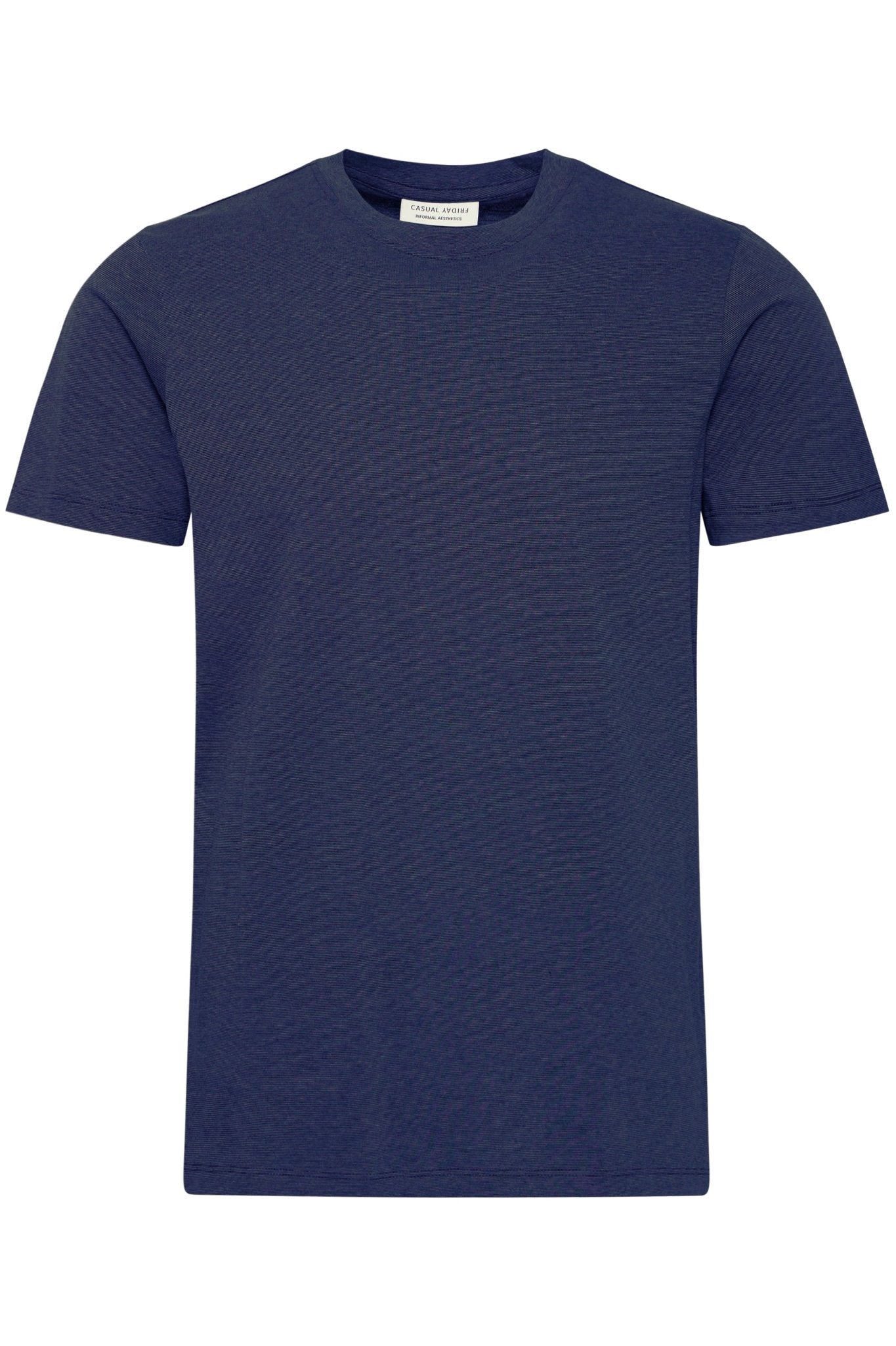 CASUAL FRIDAY - THOR micro striped tee - 20504834 - Boutique Bubbles