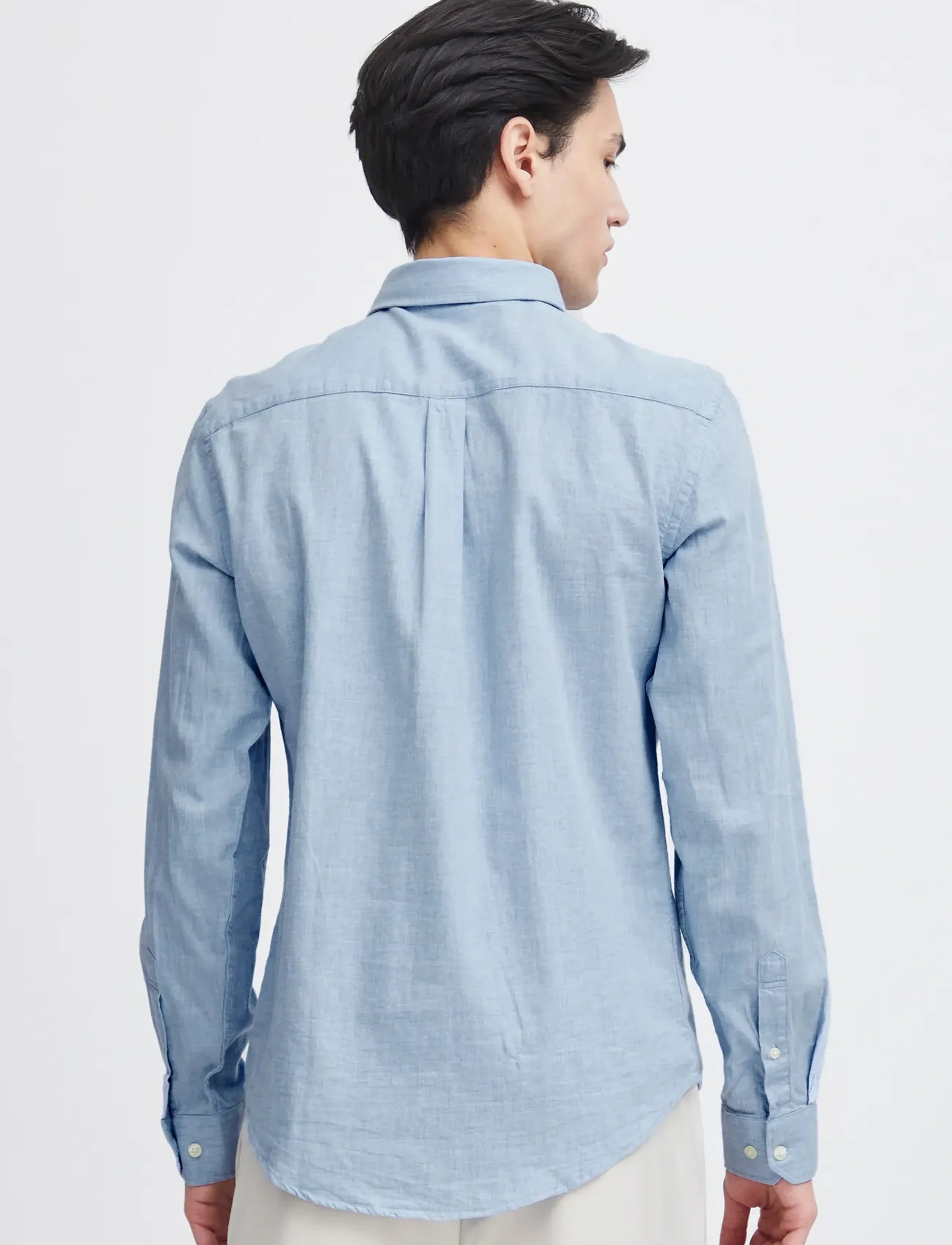 CASUAL FRIDAY - ANTON LS BD fil a fil shirt - 20504573