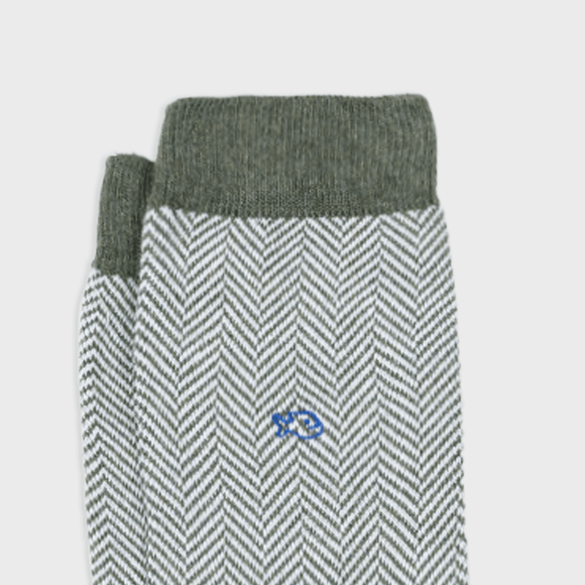 Combed Cotton Socks Forest Lightning Chevron - Boutique Bubbles