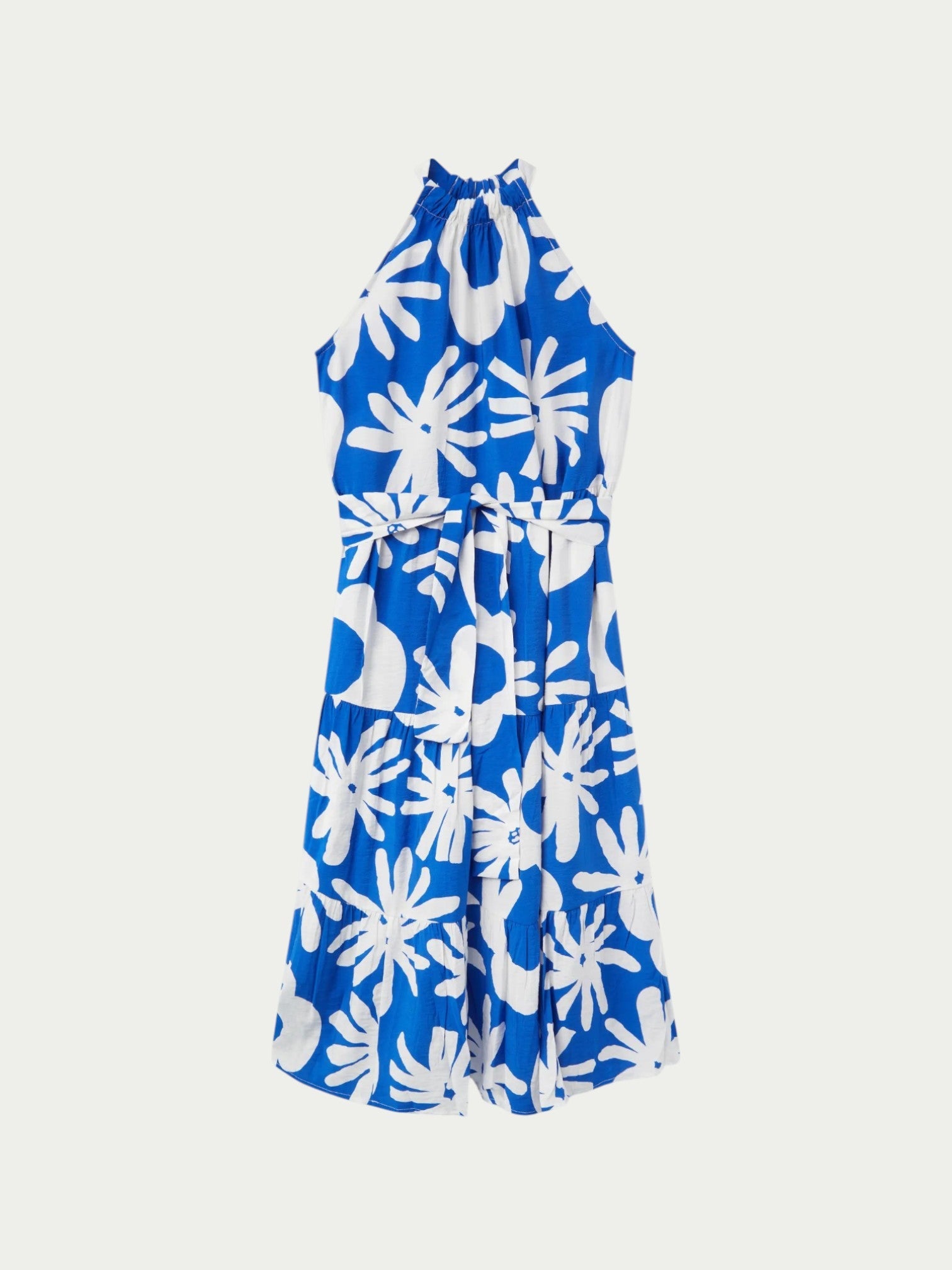COMPANIA FANTASTICA - Bluet Blue Floral Long Dress - 52C/12109 - Boutique Bubbles