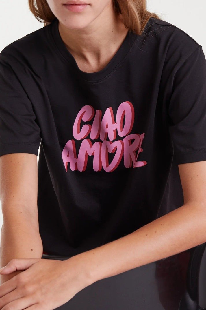 COMPANIA FANTASTICA - Ciao Amore S/S T-Shirt - 53C/42012 - Boutique Bubbles