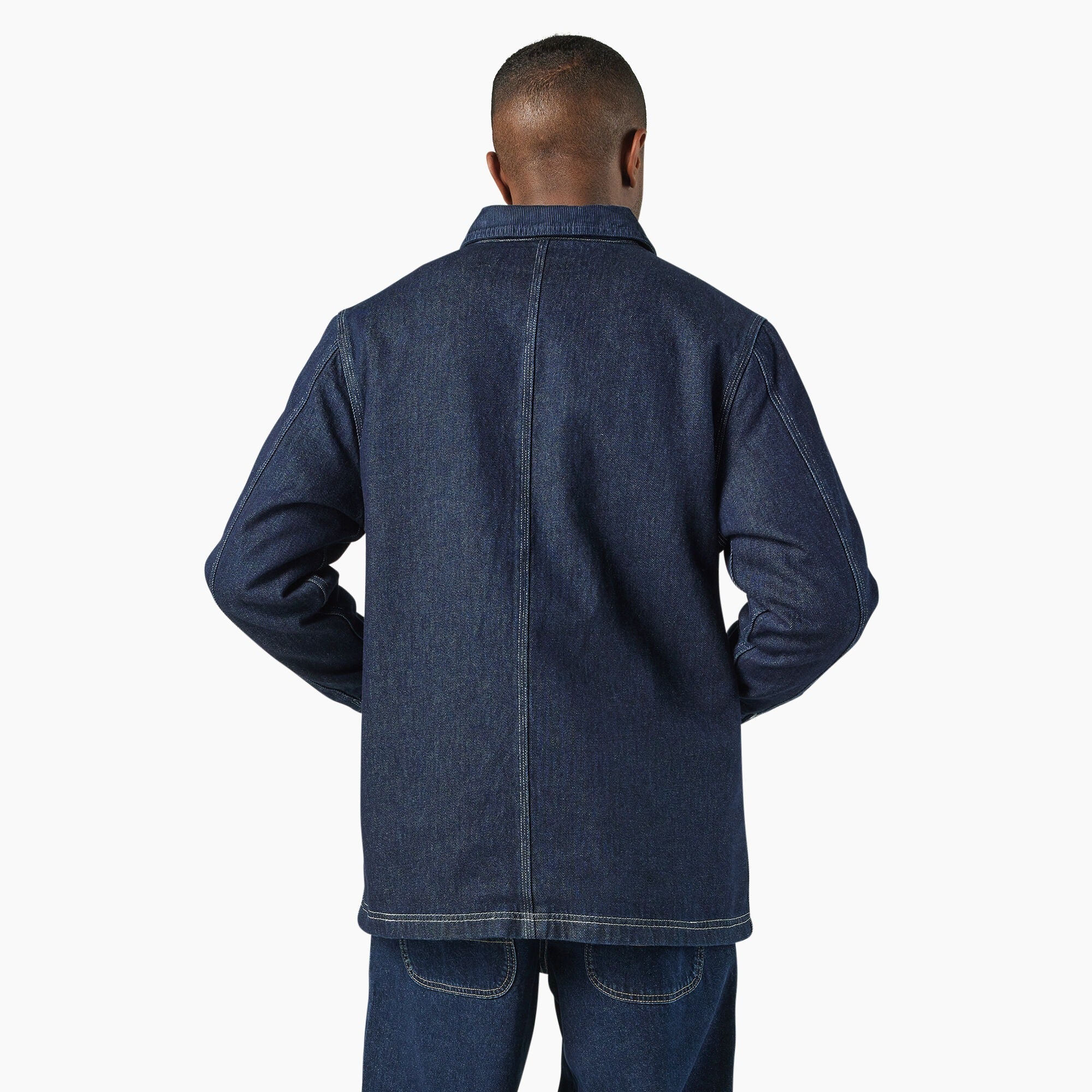 DICKIES - MENS DENIM BLANKET LINED CHORE COAT - A861B - Boutique Bubbles