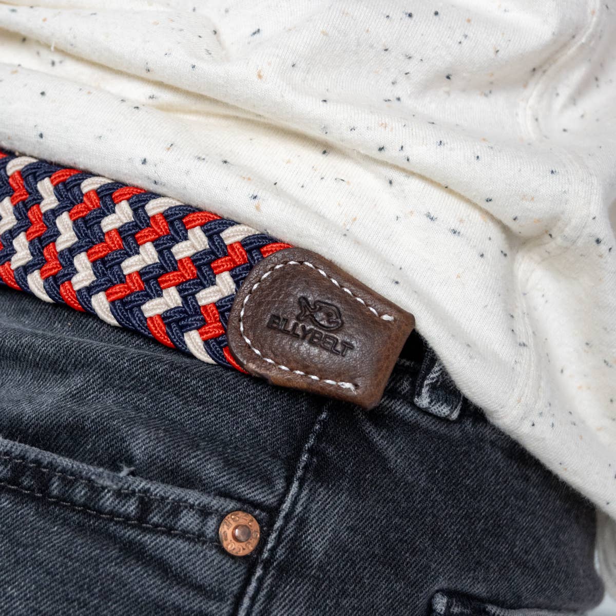 Elastic Braided Belt Amsterdam - Boutique Bubbles