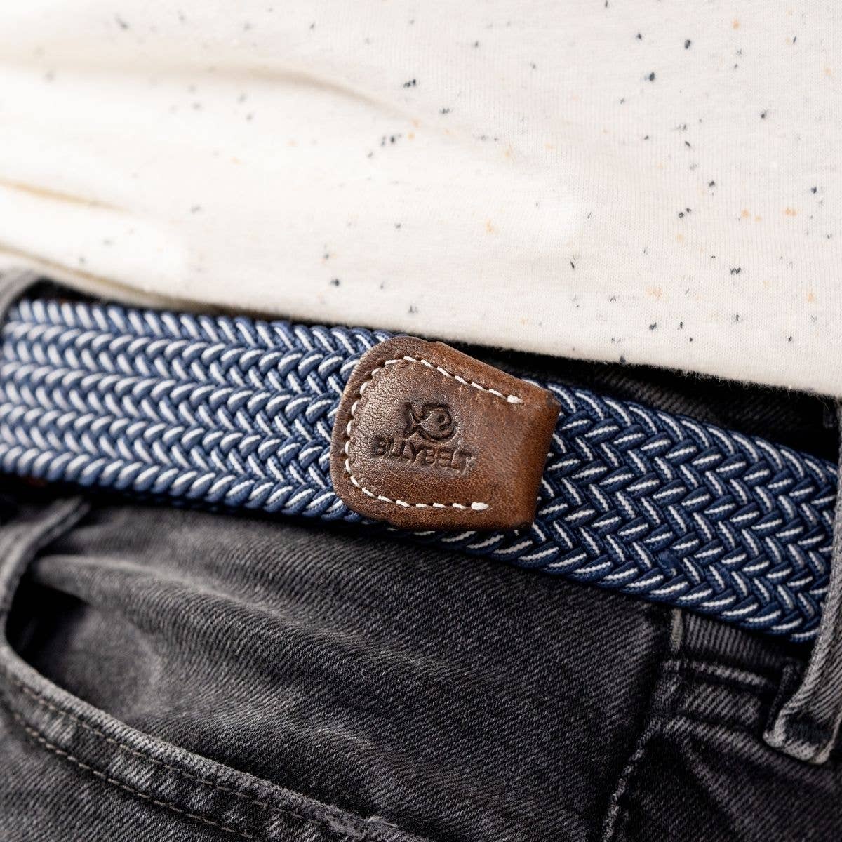 Elastic Braided Belt - Bogota - Boutique Bubbles