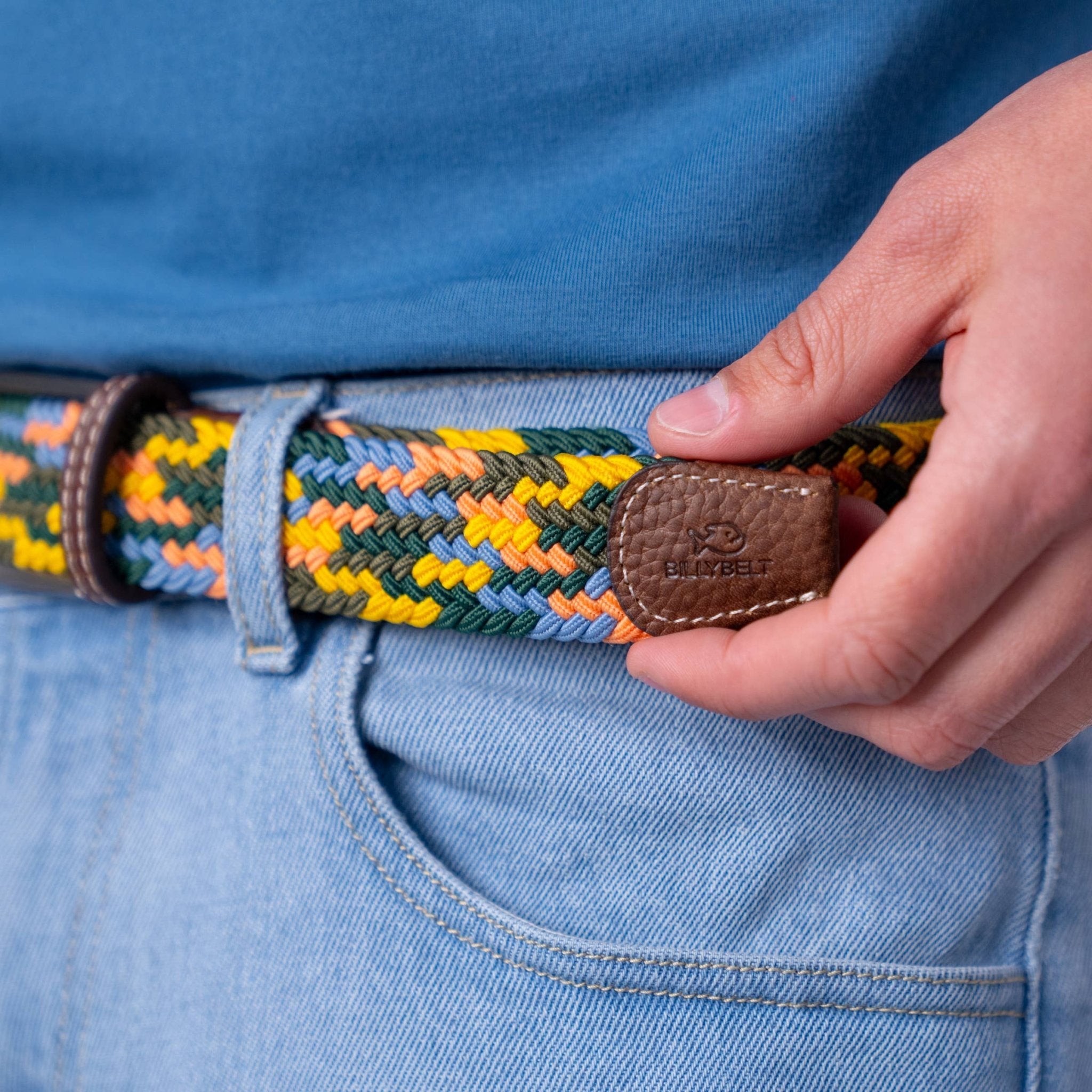 Elastic braided belt - Zurich - Boutique Bubbles