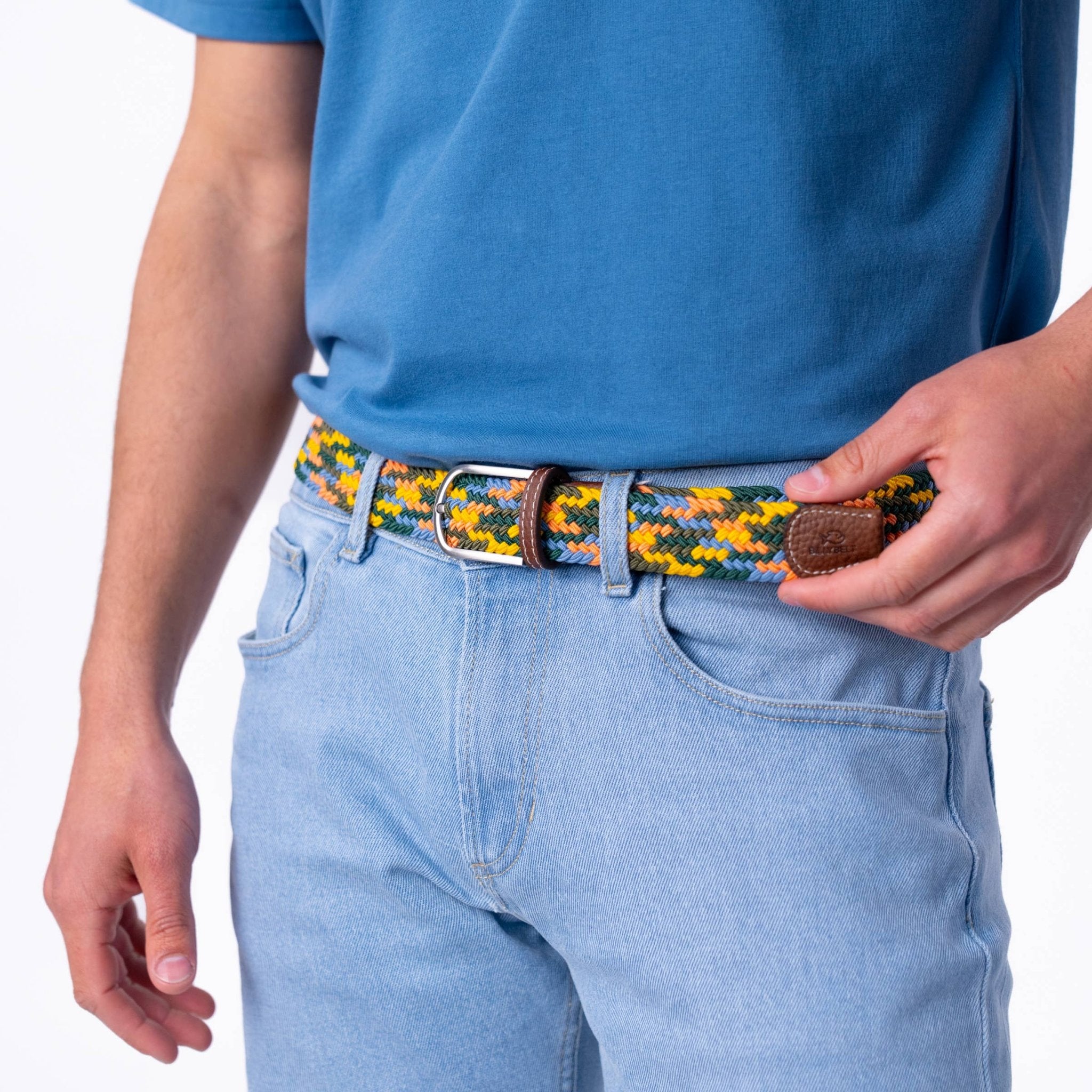 Elastic braided belt - Zurich - Boutique Bubbles