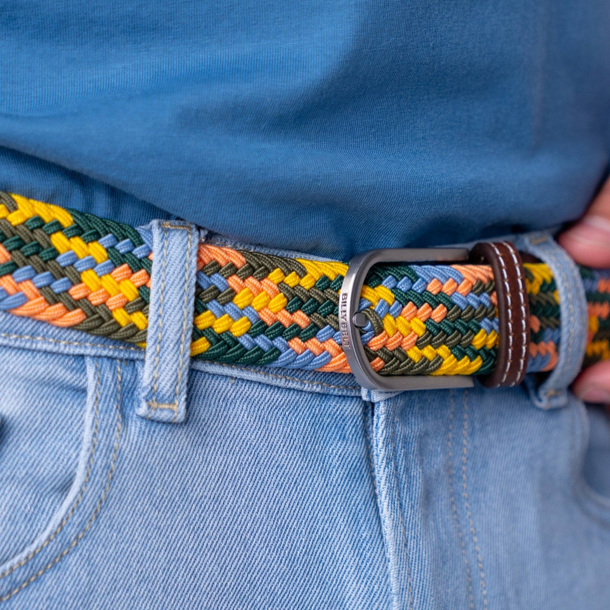 Elastic braided belt - Zurich - Boutique Bubbles
