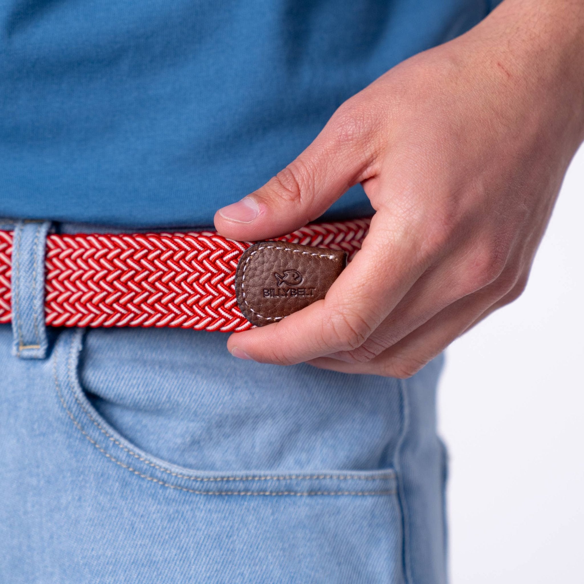 Elastic braided elastic belt - London - Boutique Bubbles