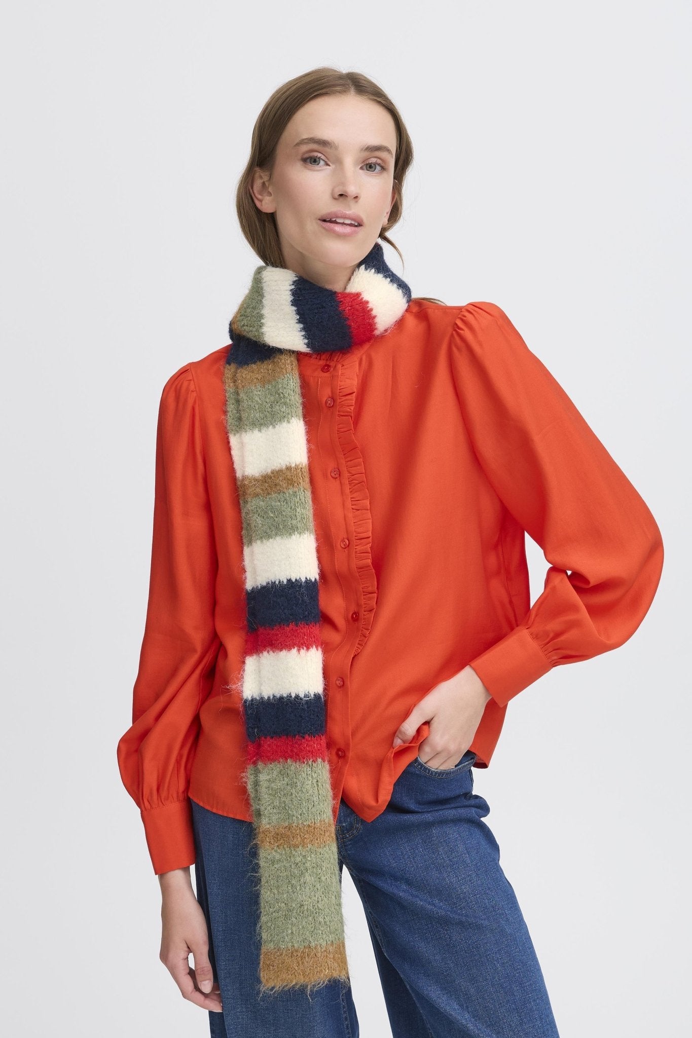 ICHI - IALULA Scarf - 20124400 - Boutique Bubbles