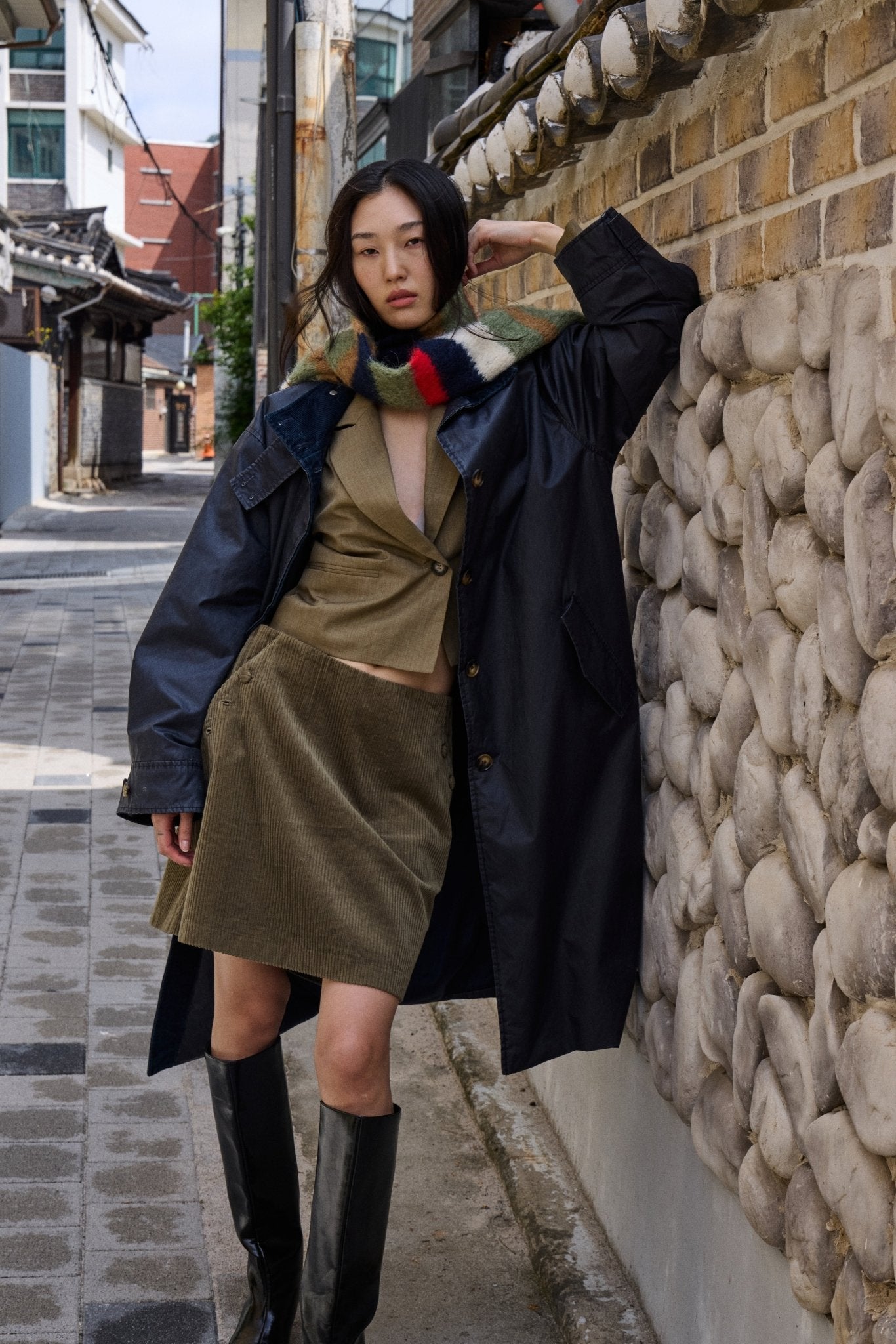 ICHI - IALULA Scarf - 20124400 - Boutique Bubbles