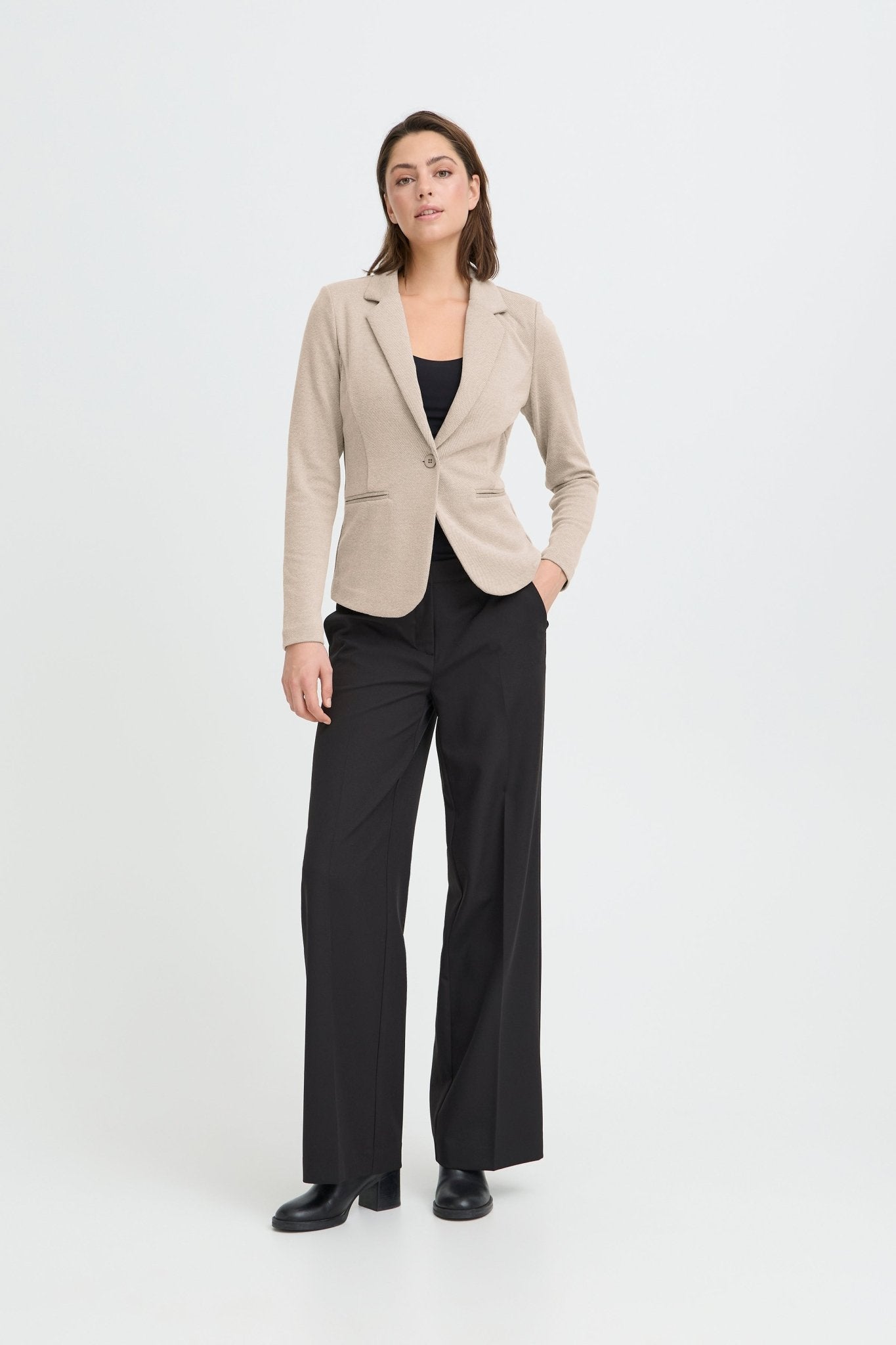 ICHI - IHKATE PIQUE Blazer - 20113285 - Boutique Bubbles