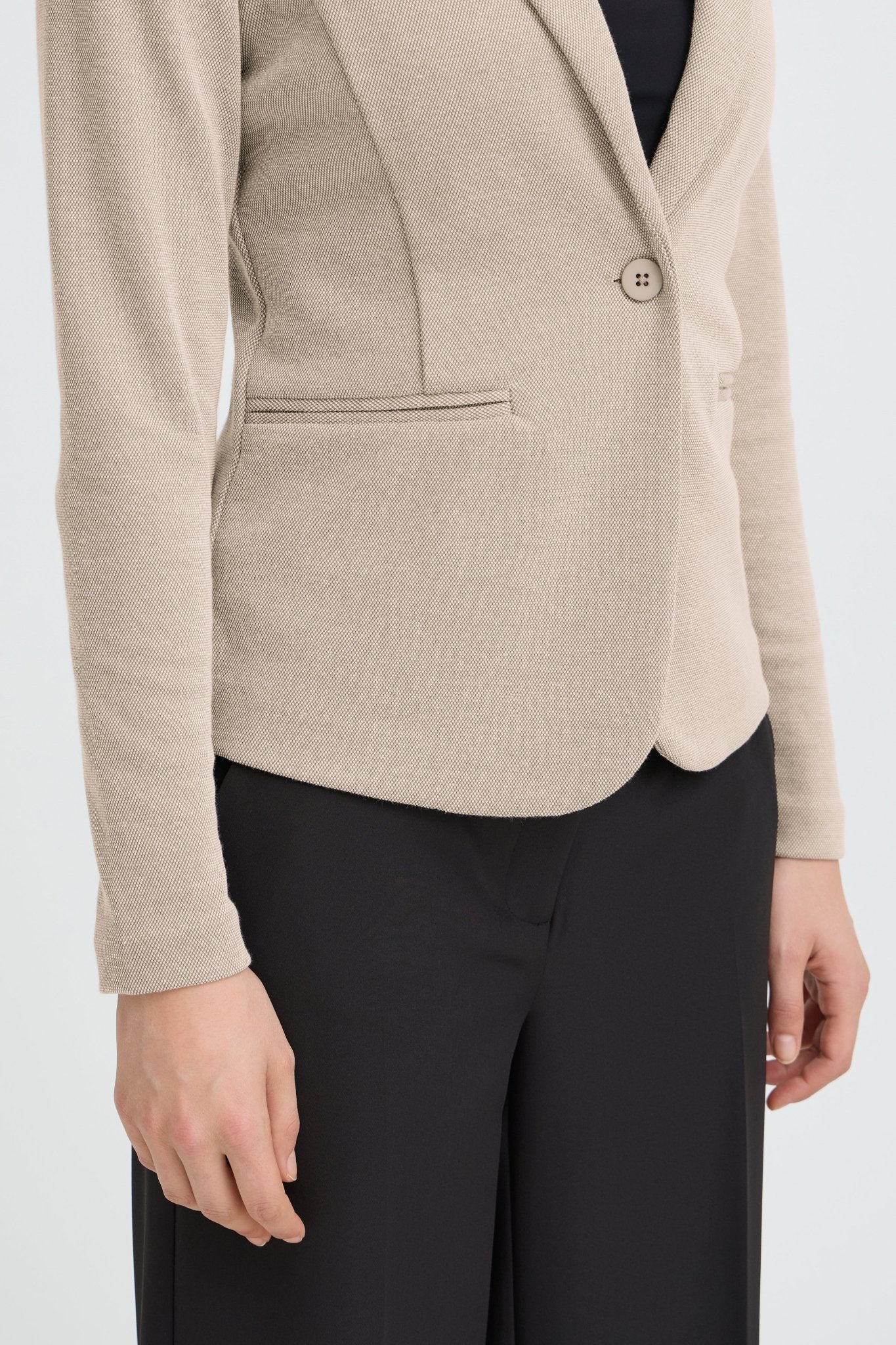 ICHI - IHKATE PIQUE Blazer - 20113285 - Boutique Bubbles