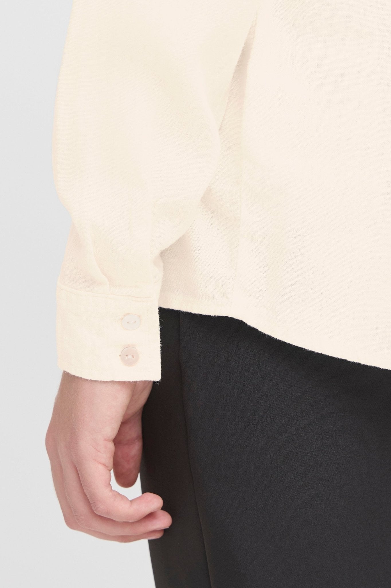 ICHI - IHLINNO Long sleeved shirt - 20122920 - Boutique Bubbles
