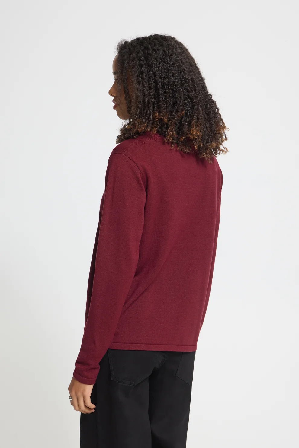 ICHI - IHLULS Boat Neck LS Pullover - 20125811 - Boutique Bubbles