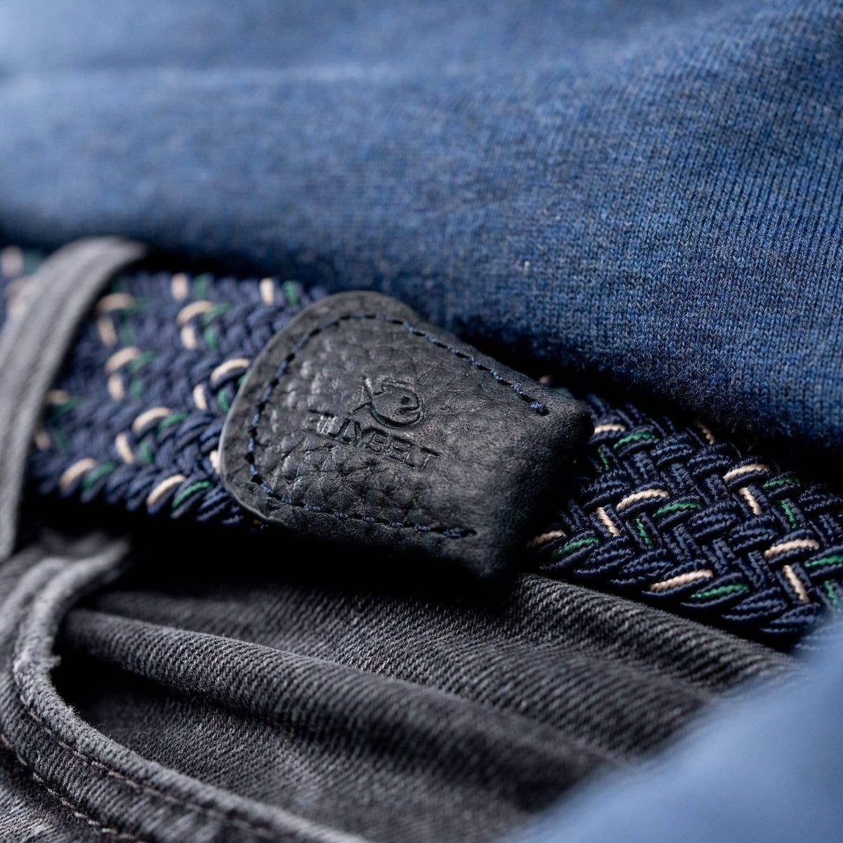 Knokke Elastic Braided Belt - Boutique Bubbles