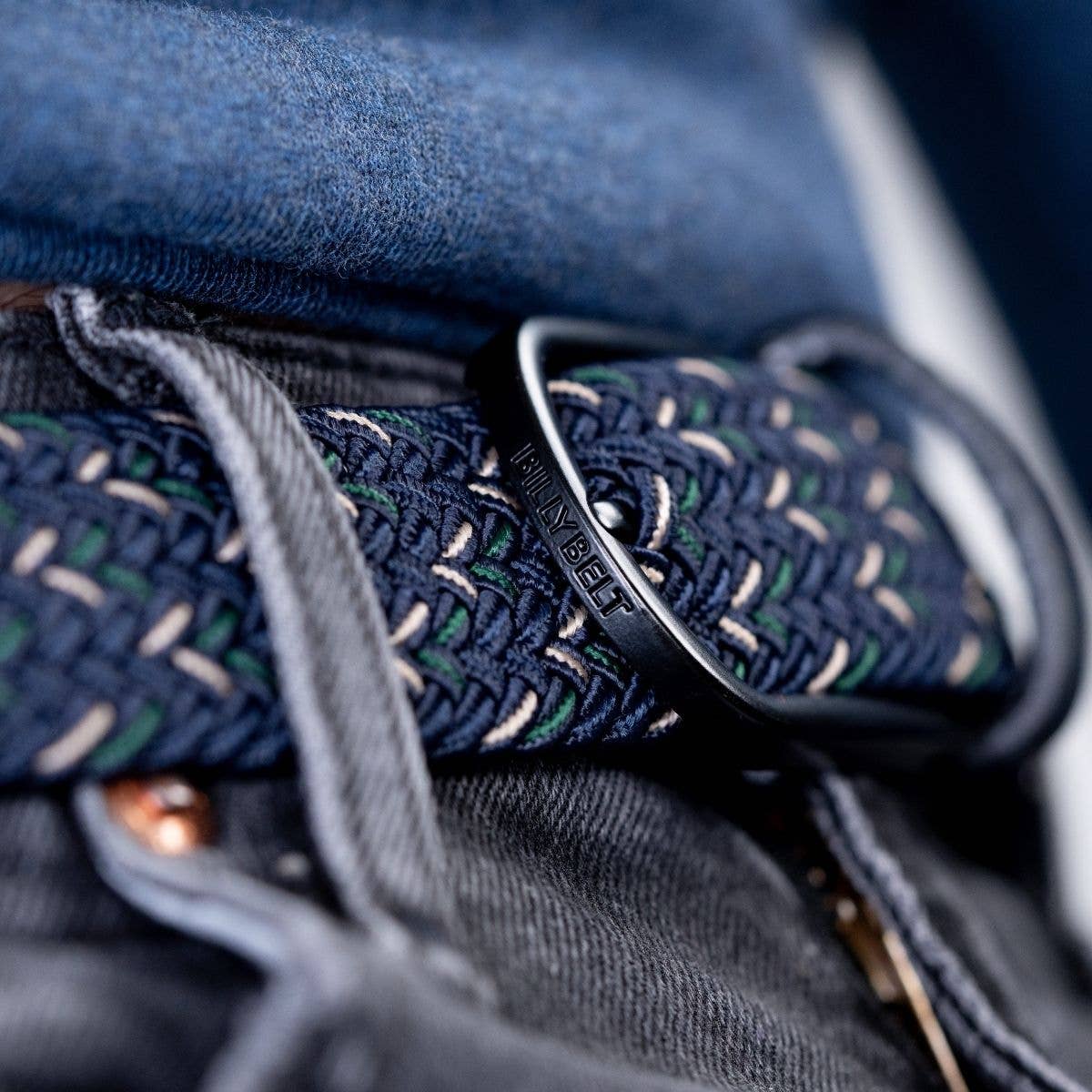 Knokke Elastic Braided Belt - Boutique Bubbles