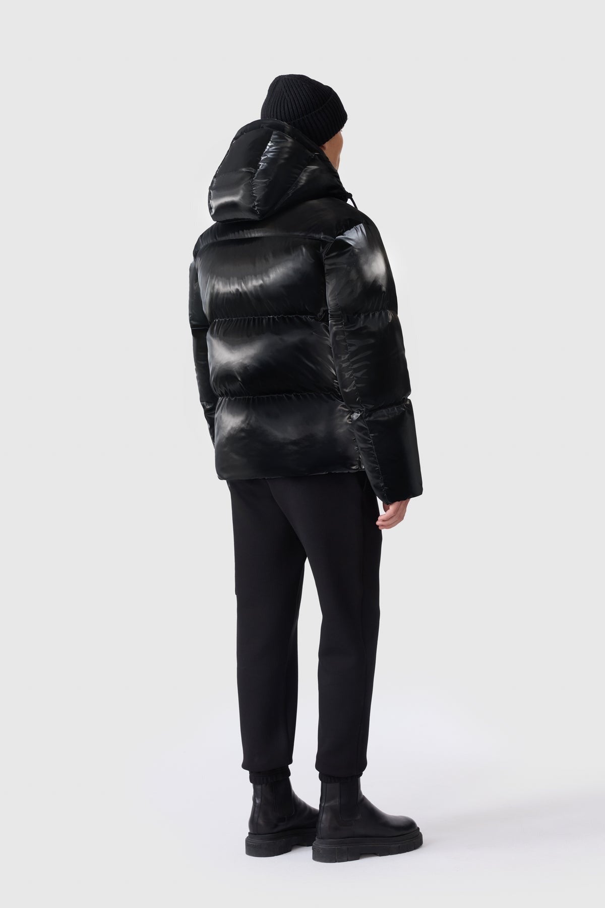 MACKAGE KENT - GLO - High - Gloss Hooded Down Jacket - Boutique Bubbles